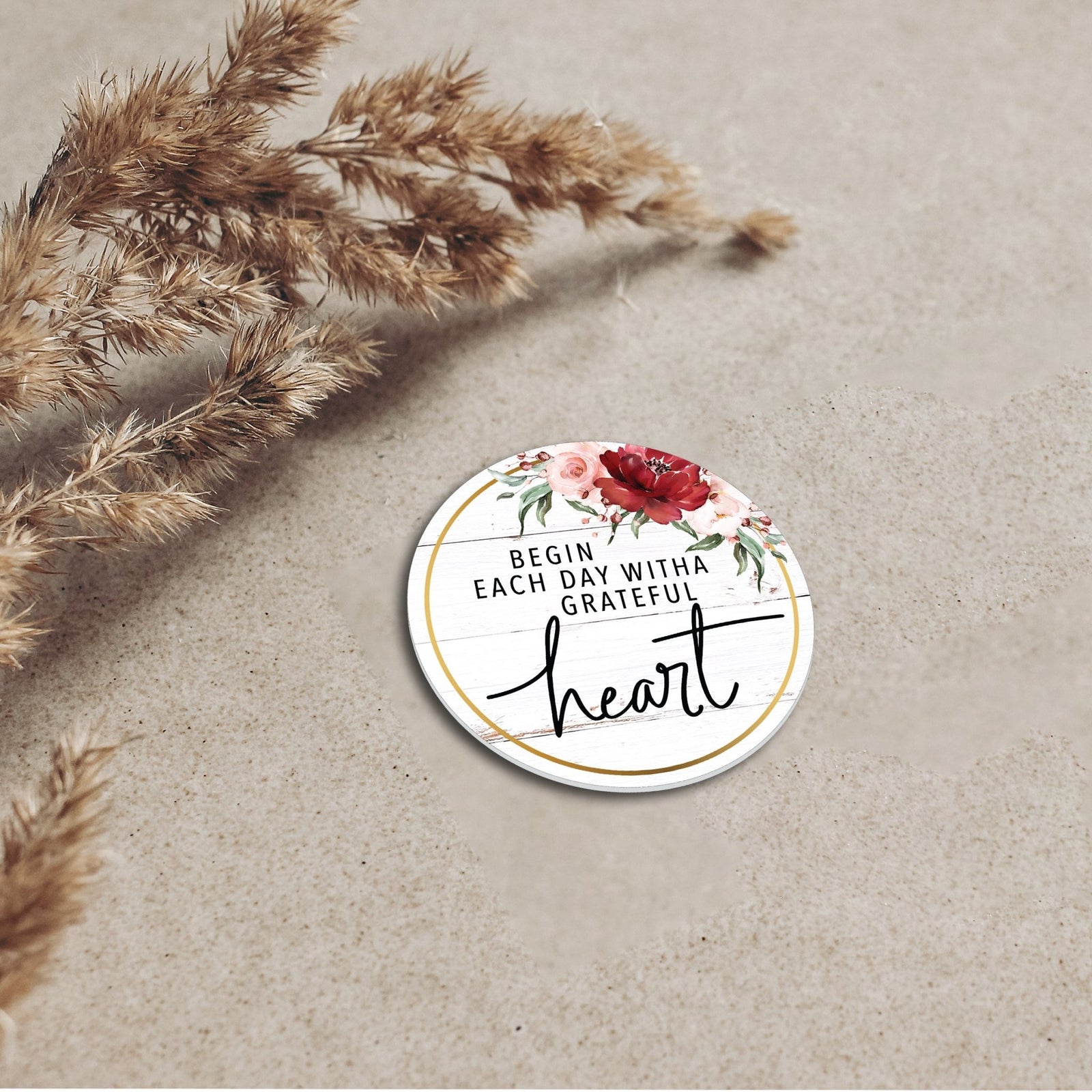 Family & Home Refrigerator Magnet Perfect Gift Idea For Home Décor - Begin Each Day