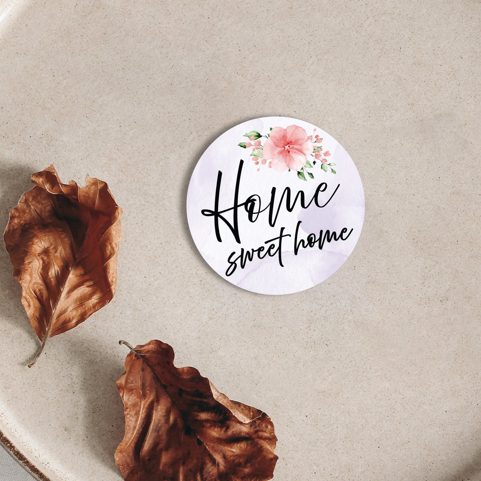 Family & Home Round Refrigerator Magnet Perfect Gift Idea For Home Décor - Home Sweet Home - LifeSong Milestones