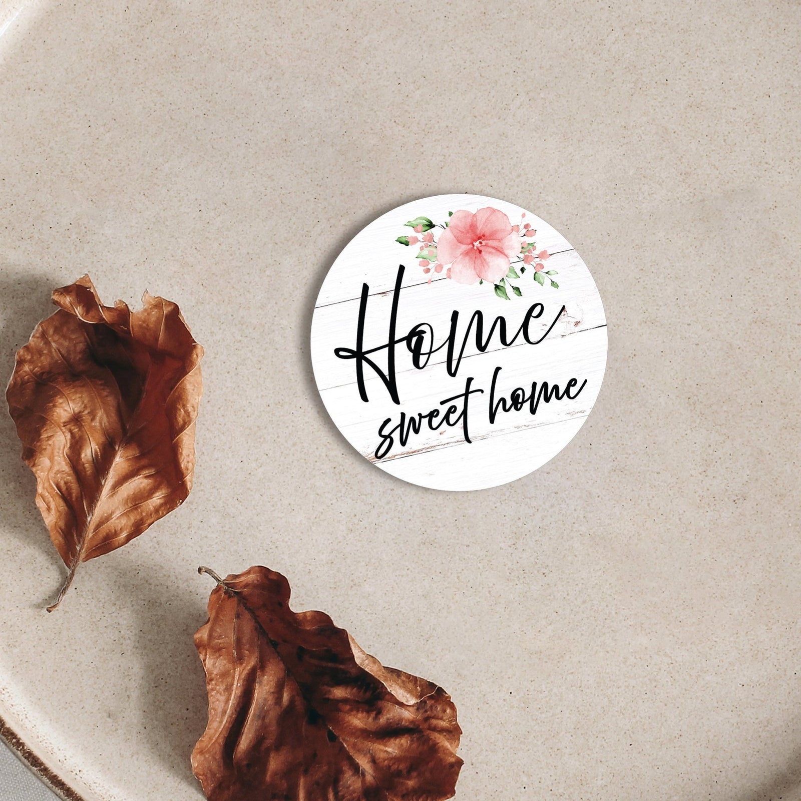 Family & Home Round Refrigerator Magnet Perfect Gift Idea For Home Décor - Home Sweet Home - LifeSong Milestones