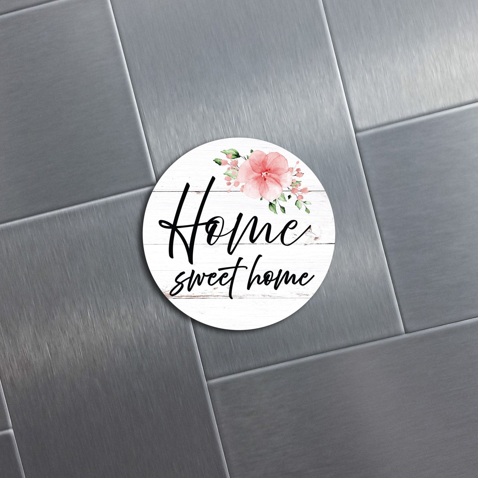 Family & Home Round Refrigerator Magnet Perfect Gift Idea For Home Décor - Home Sweet Home - LifeSong Milestones