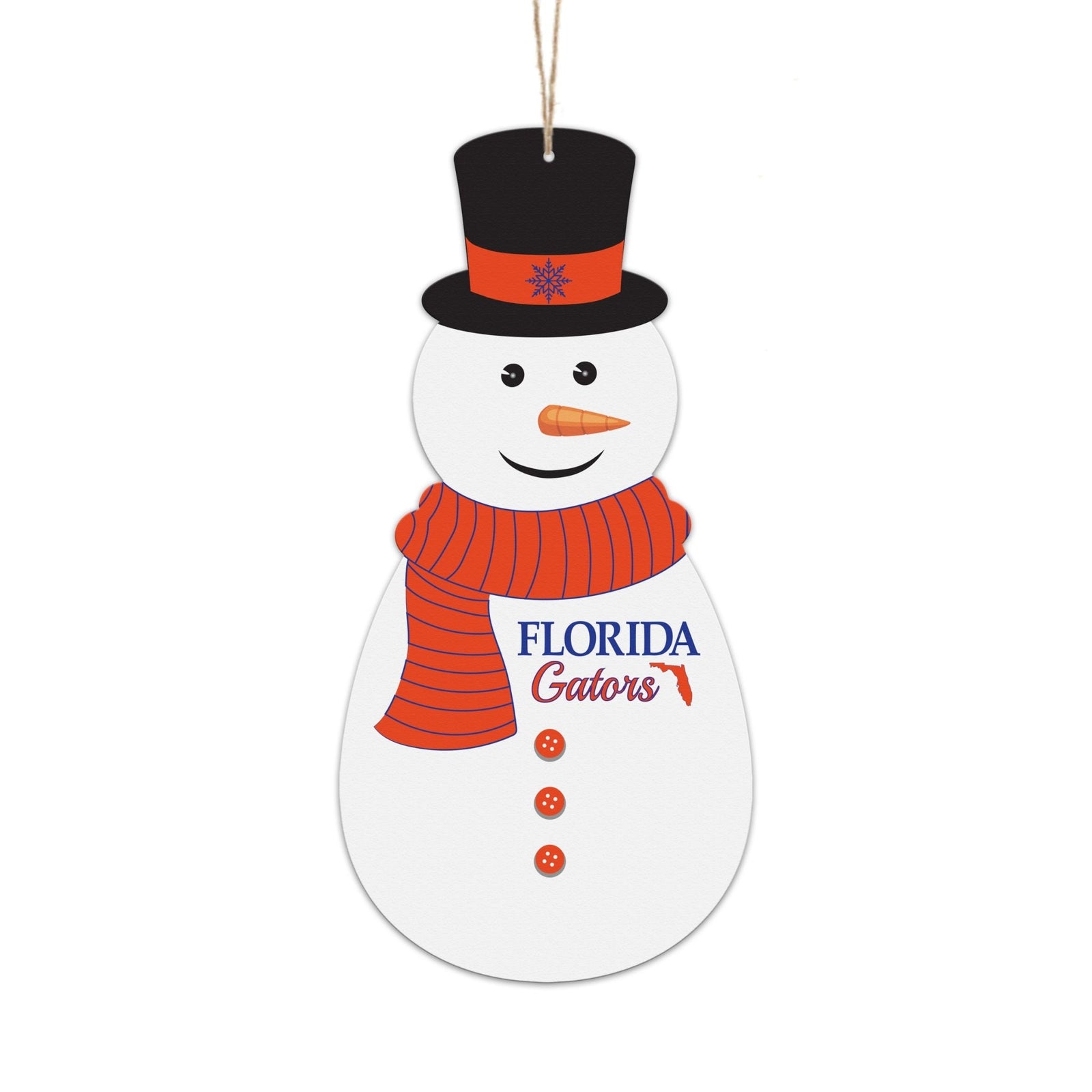 Florida Snowman Ornament Gift - LifeSong Milestones