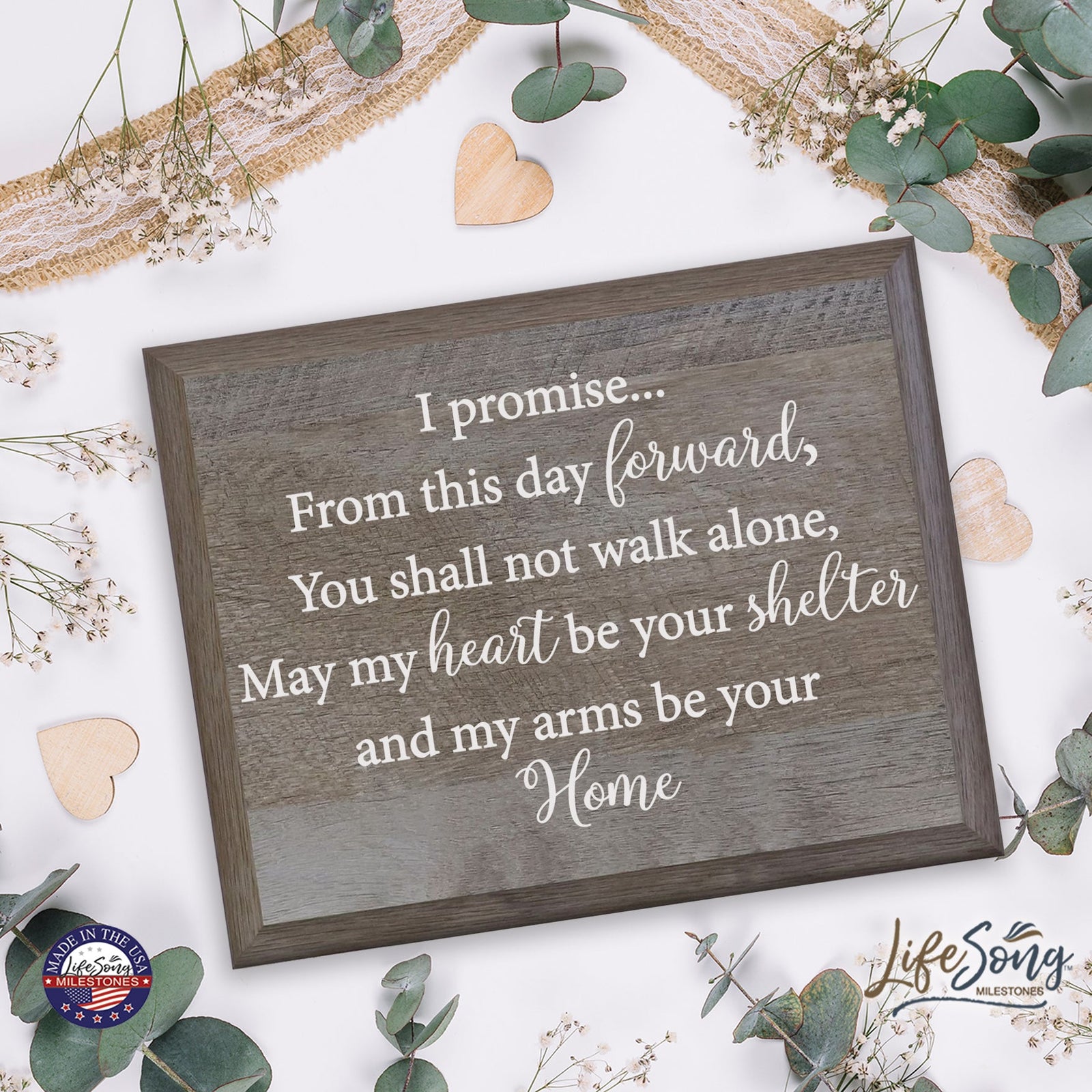 "From This Day" Decorative Wedding Party Sign - Ceremony & Reception - LifeSong Milestones