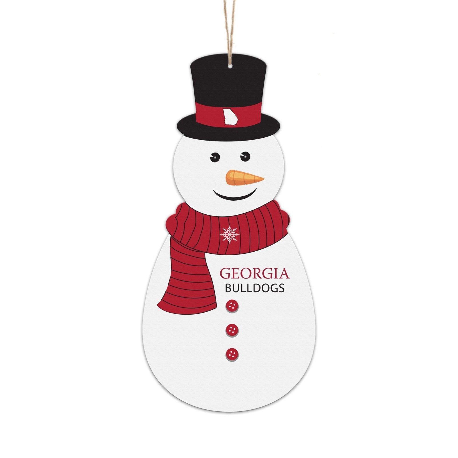 Georgia Snowman Ornament Gift - LifeSong Milestones