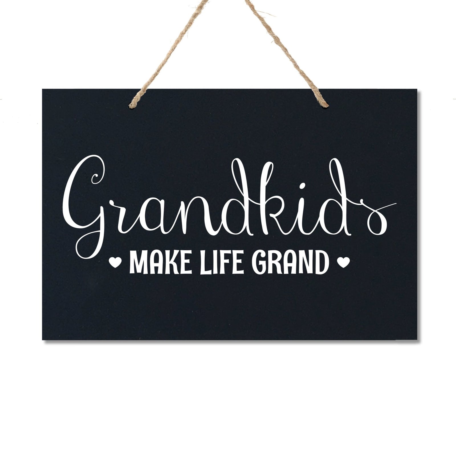 Grandparent Wall Hanging Sign Gift - Make Life Grand - LifeSong Milestones