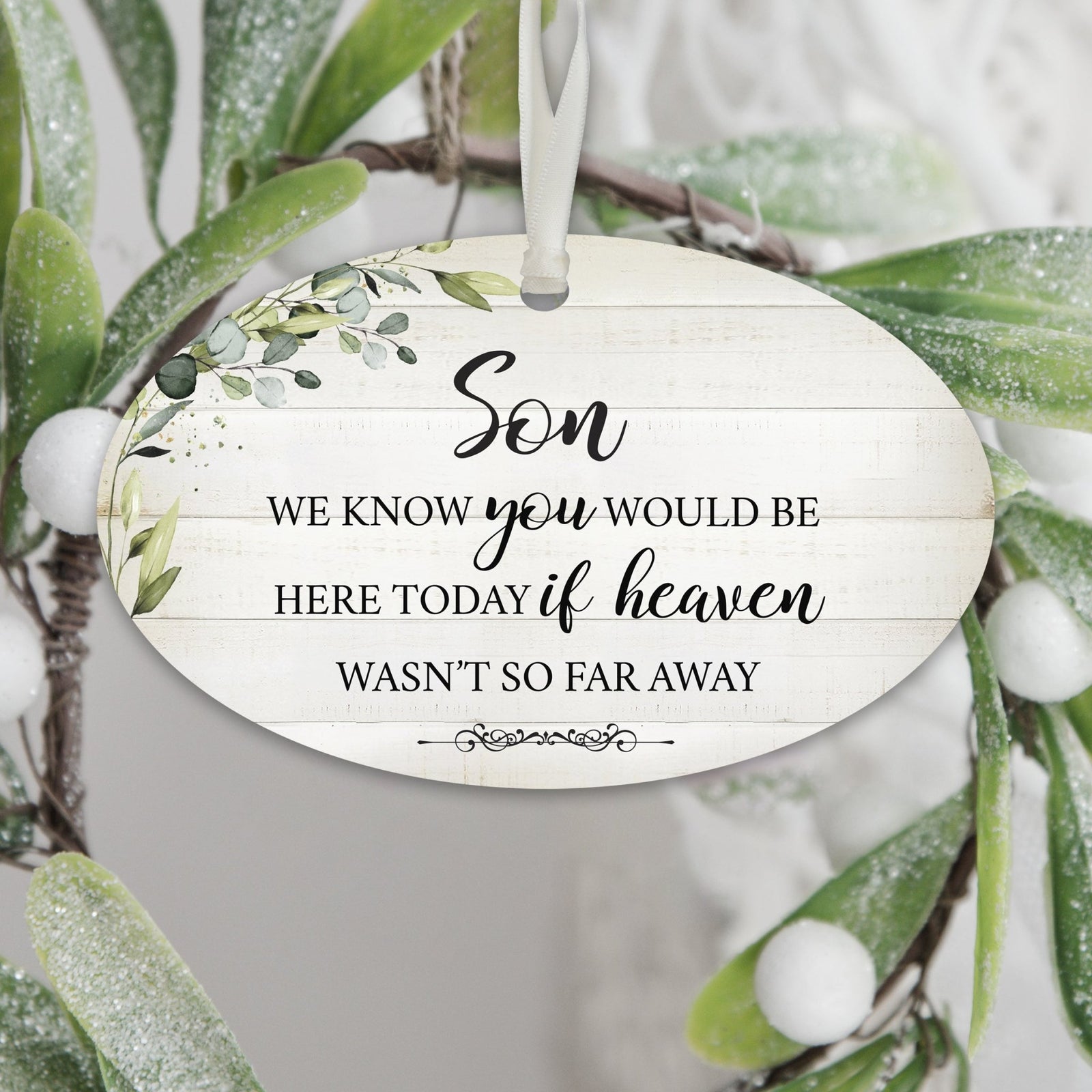 Hanging Memorial Bereavement Ornament for Loss of Loved One - We Know You Would - LifeSong Milestones