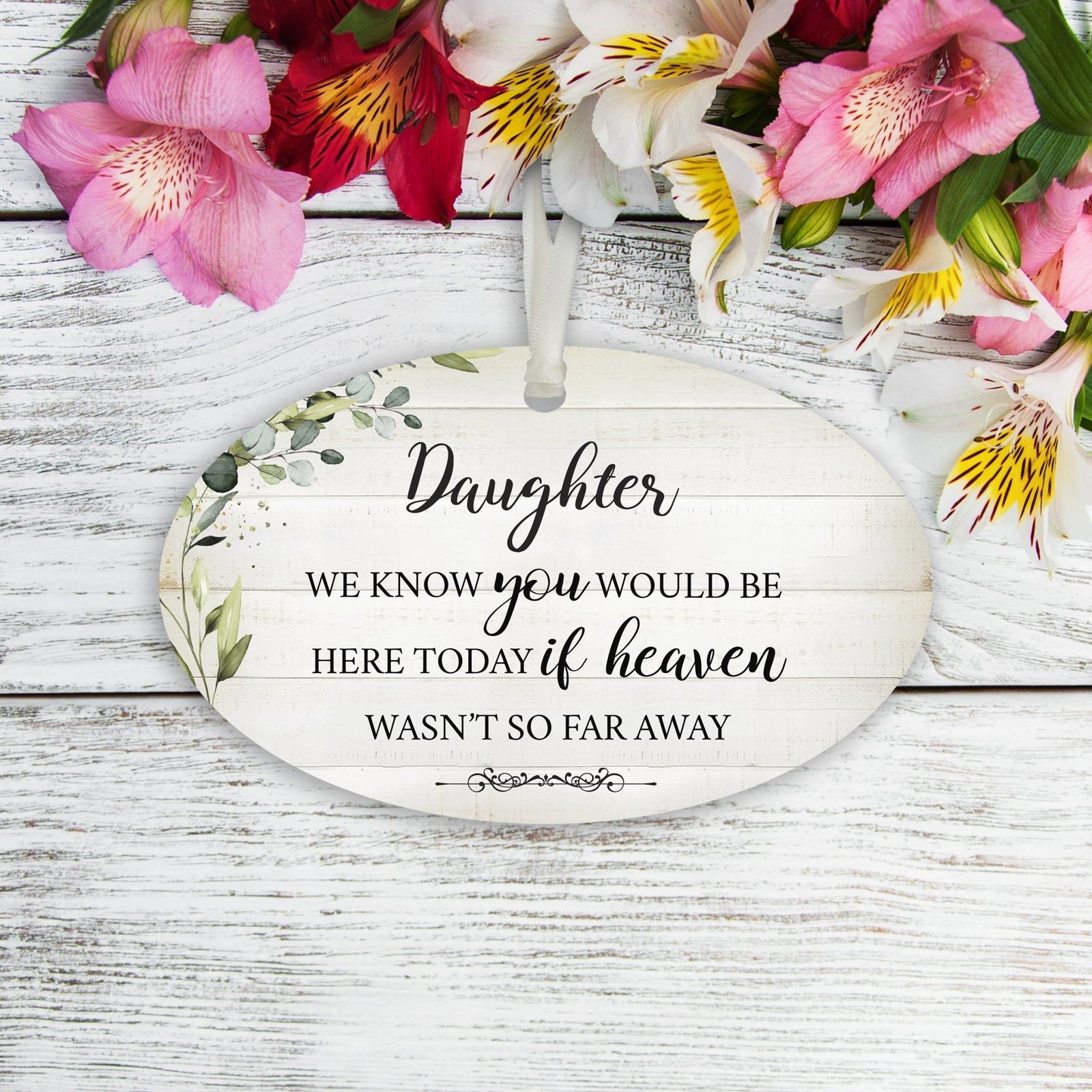 Hanging Memorial Bereavement Ornament for Loss of Loved One - We Know You Would - LifeSong Milestones