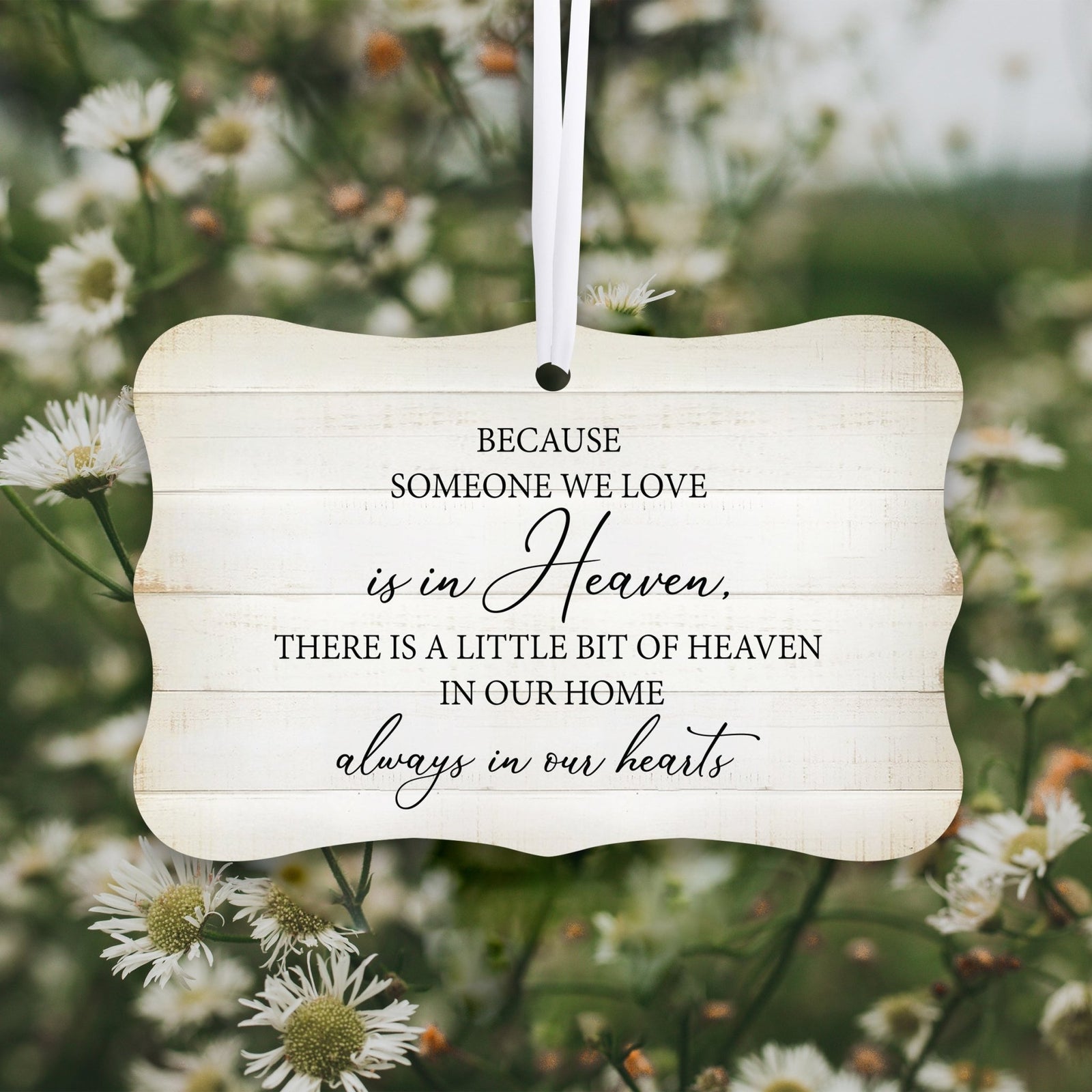 Comforting Memorial Gifts for Loss of Loved One: Lifesong Milestones Ornament.