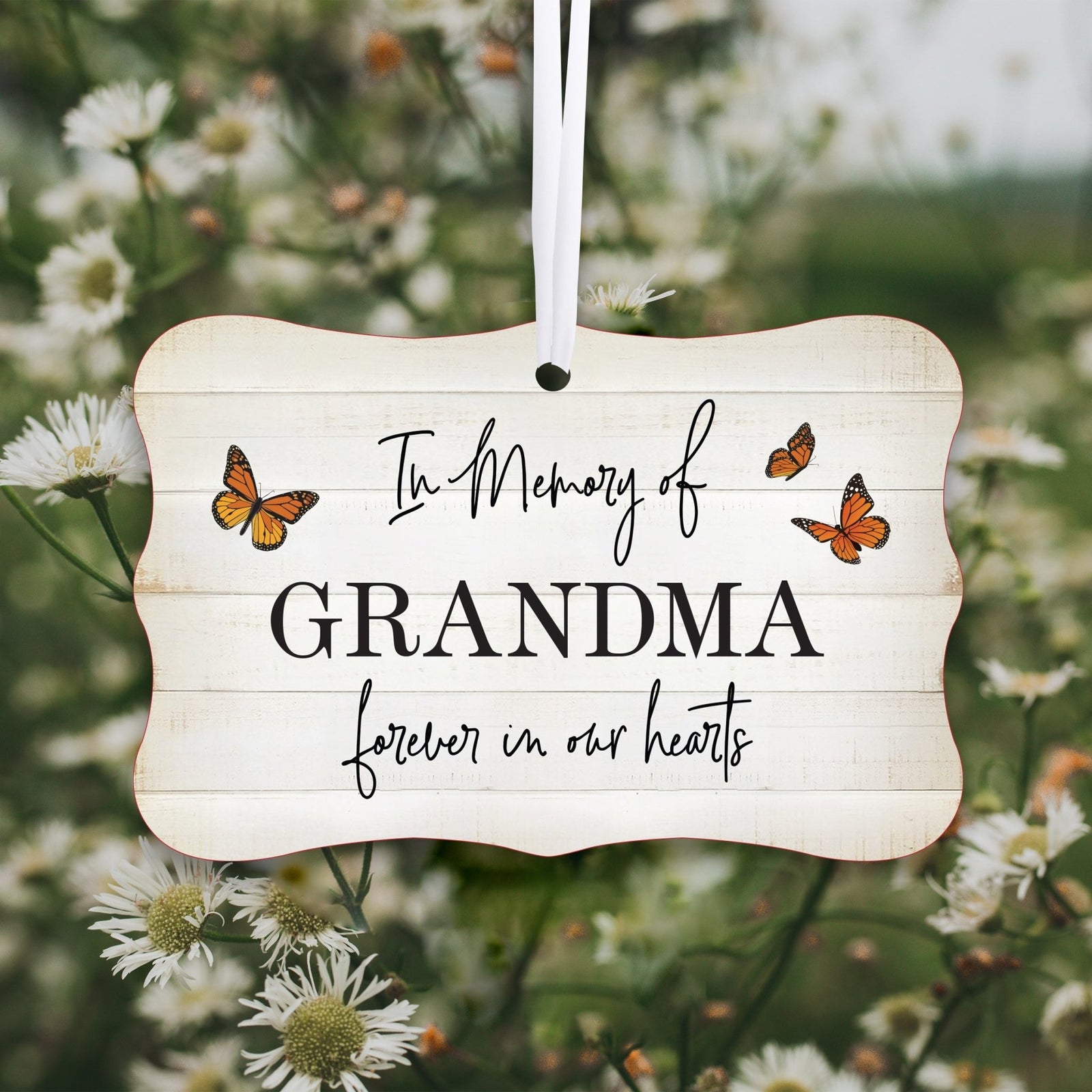 Beautiful memorial ornament with a comforting message – a cherished keepsake for those in grief