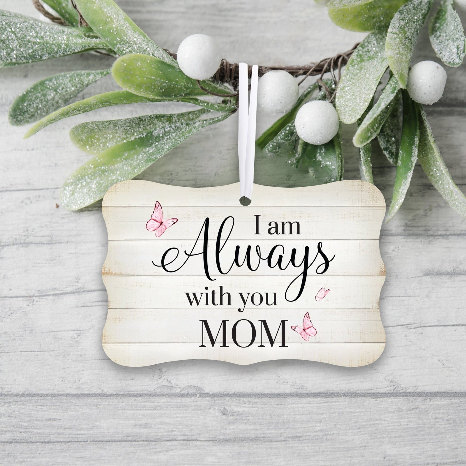 Beautiful memorial ornament with a comforting message – a cherished keepsake for those in grief