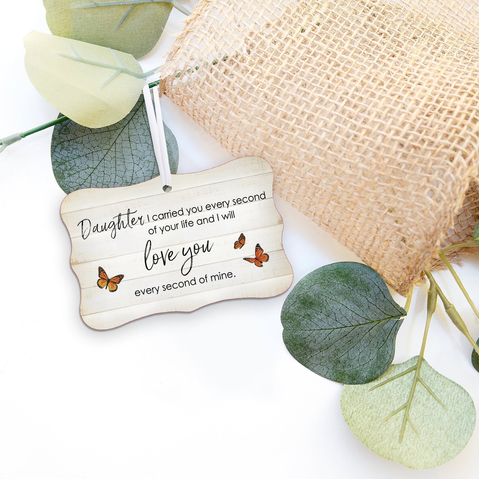 Beautiful memorial ornament with a comforting message – a cherished keepsake for those in grief