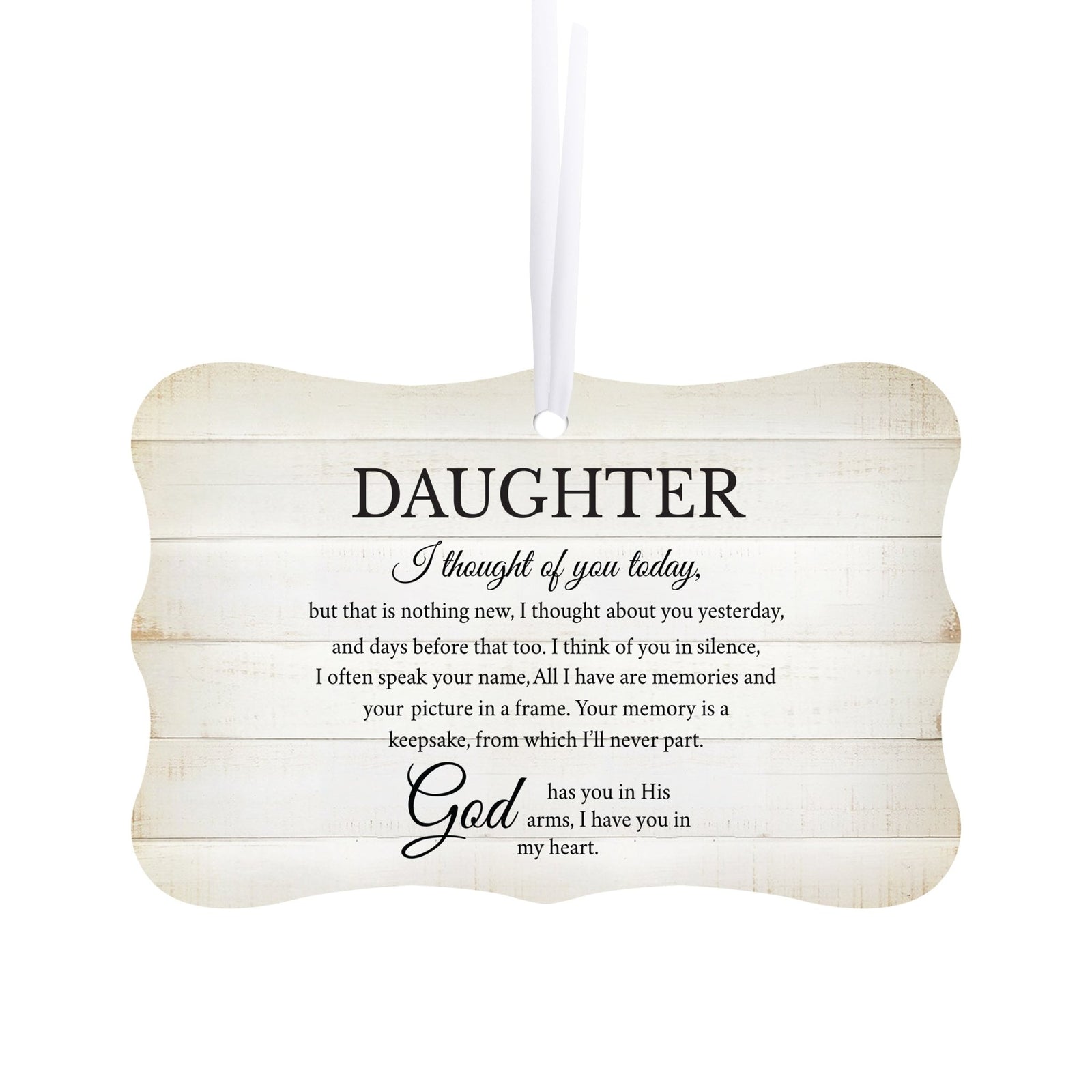 Memorial ornament to keep the memory of your loved one alive – a meaningful gift for bereaved hearts.