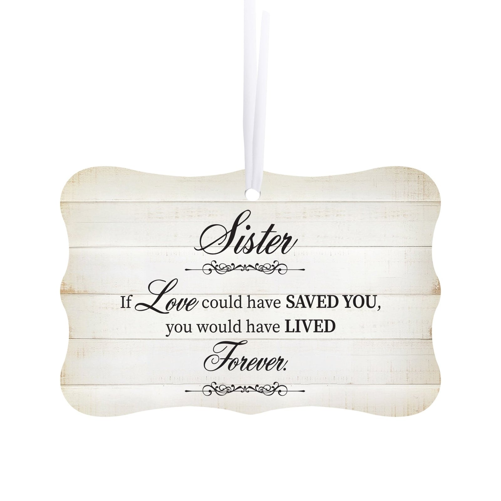 Memorial ornament to keep the memory of your loved one alive – a meaningful gift for bereaved hearts.