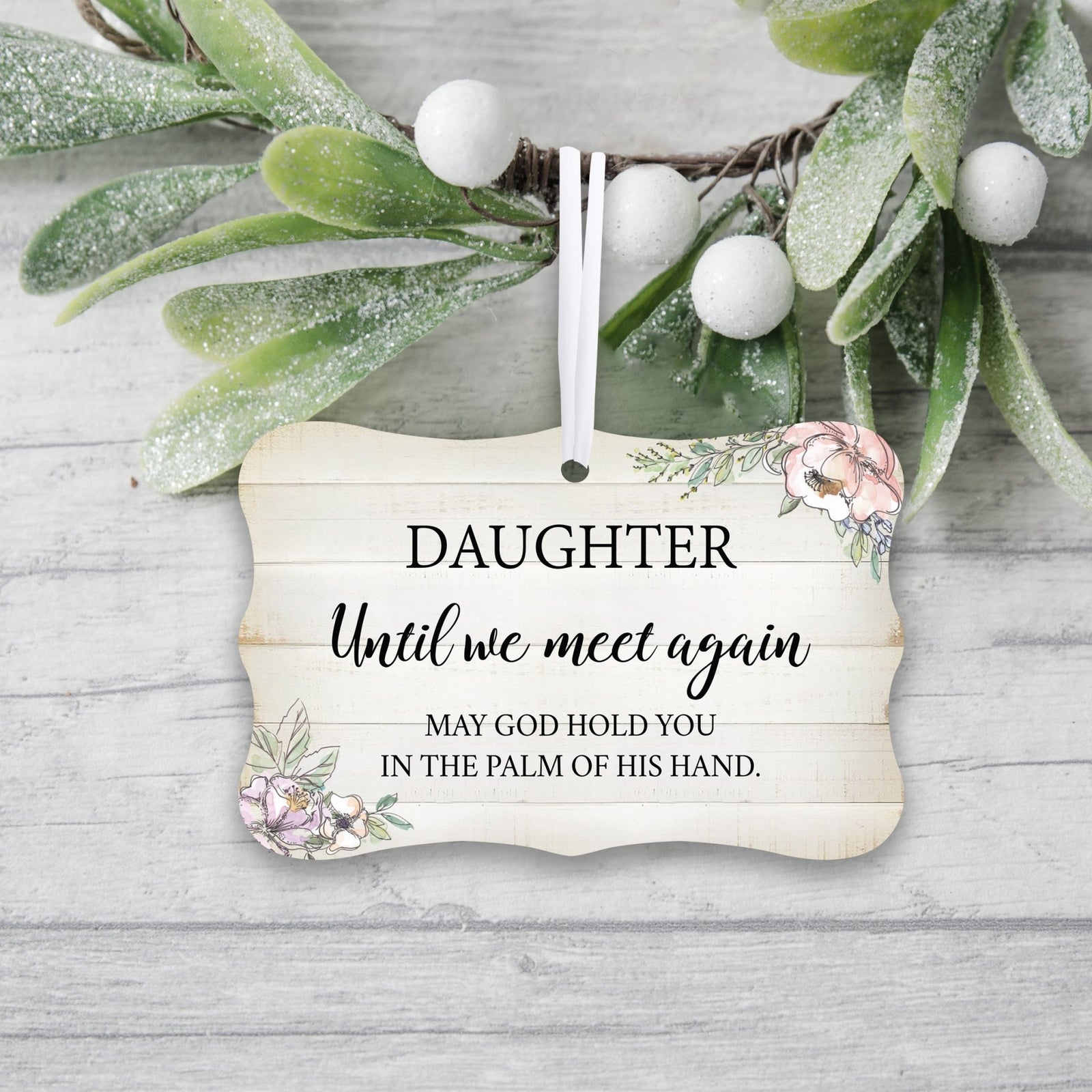 Comforting Memorial Gifts for Loss of Loved One: Lifesong Milestones Ornament.