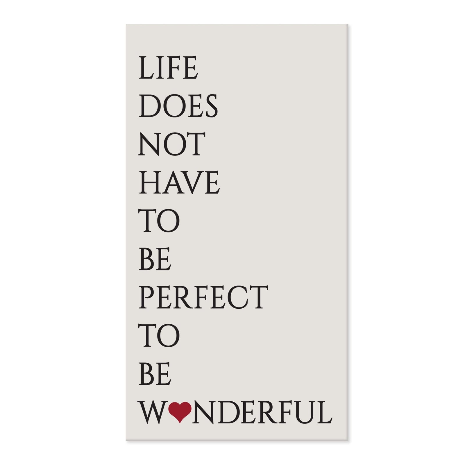 Home and Family Plaques Wall Home Decor - Life Does Not - LifeSong Milestones