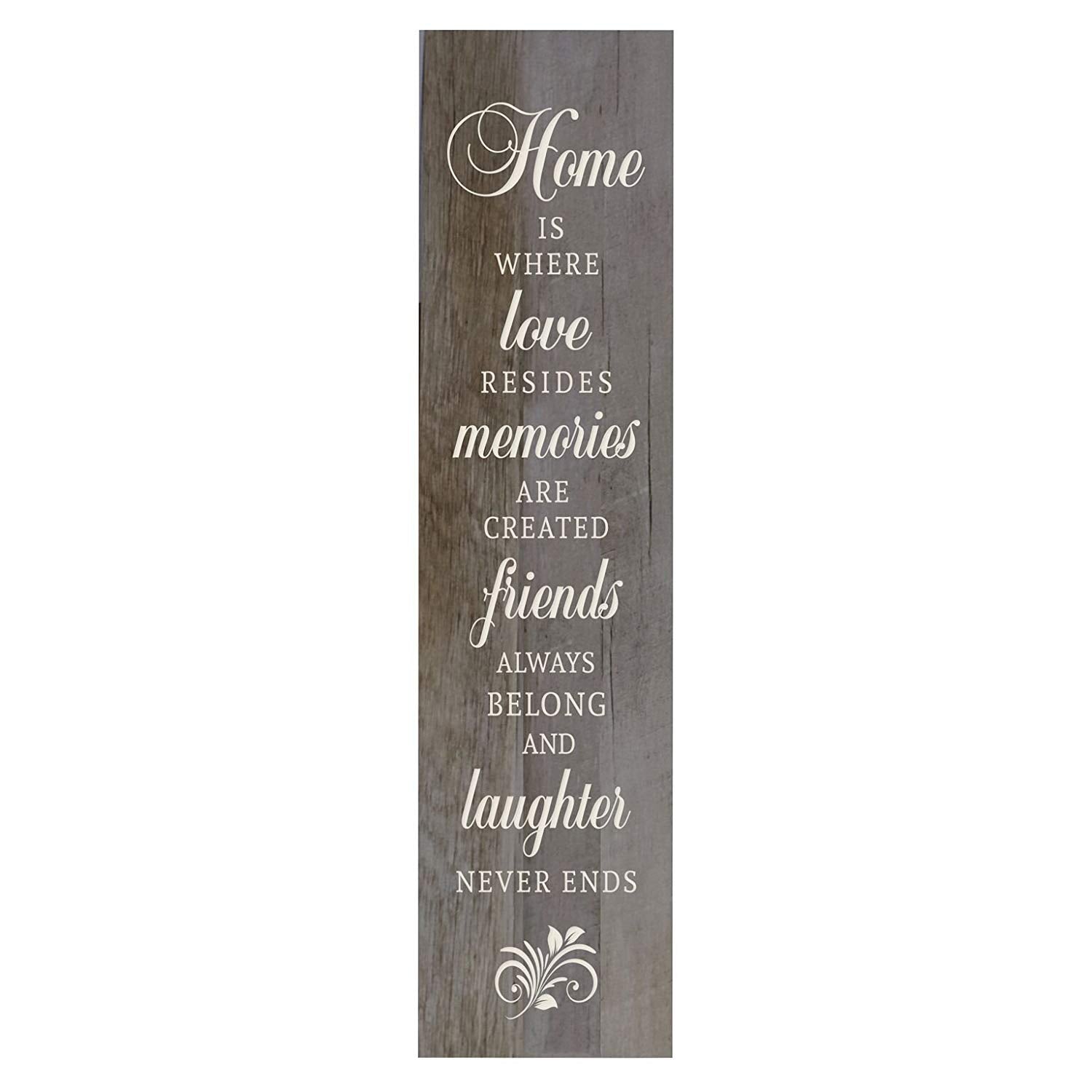Home Is Where Love Resides Decorative Wall Art Sign - LifeSong Milestones