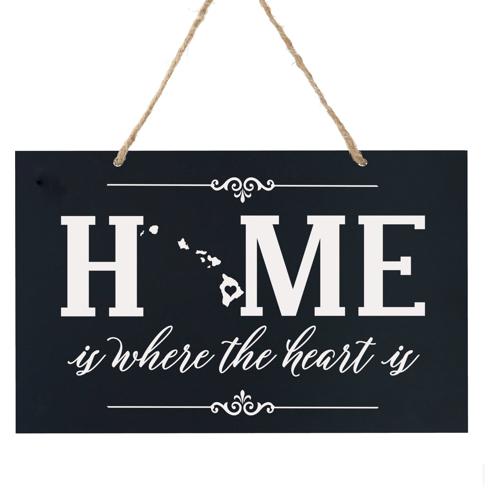 Home State Wall Hanging Rope Sign - Hawaii - LifeSong Milestones