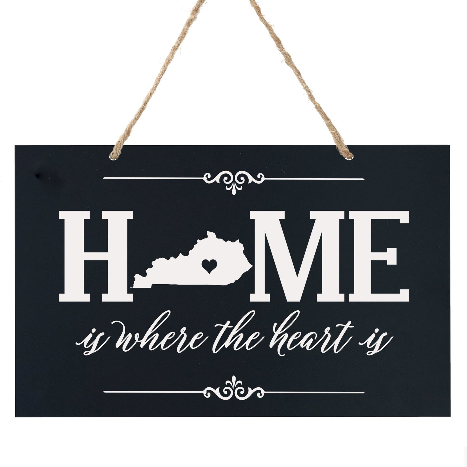 Home State Wall Hanging Rope Sign - Kentucky - LifeSong Milestones
