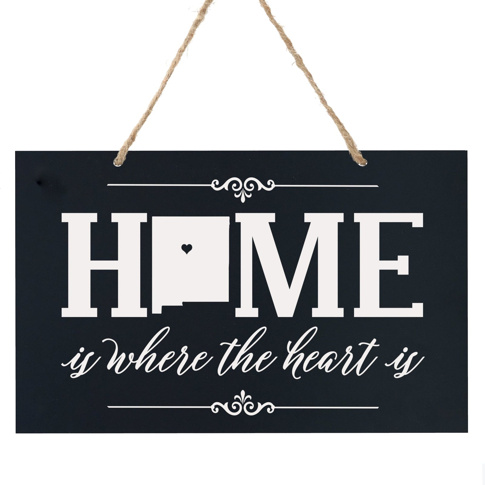 Home State Wall Hanging Rope Sign - New Mexico - LifeSong Milestones