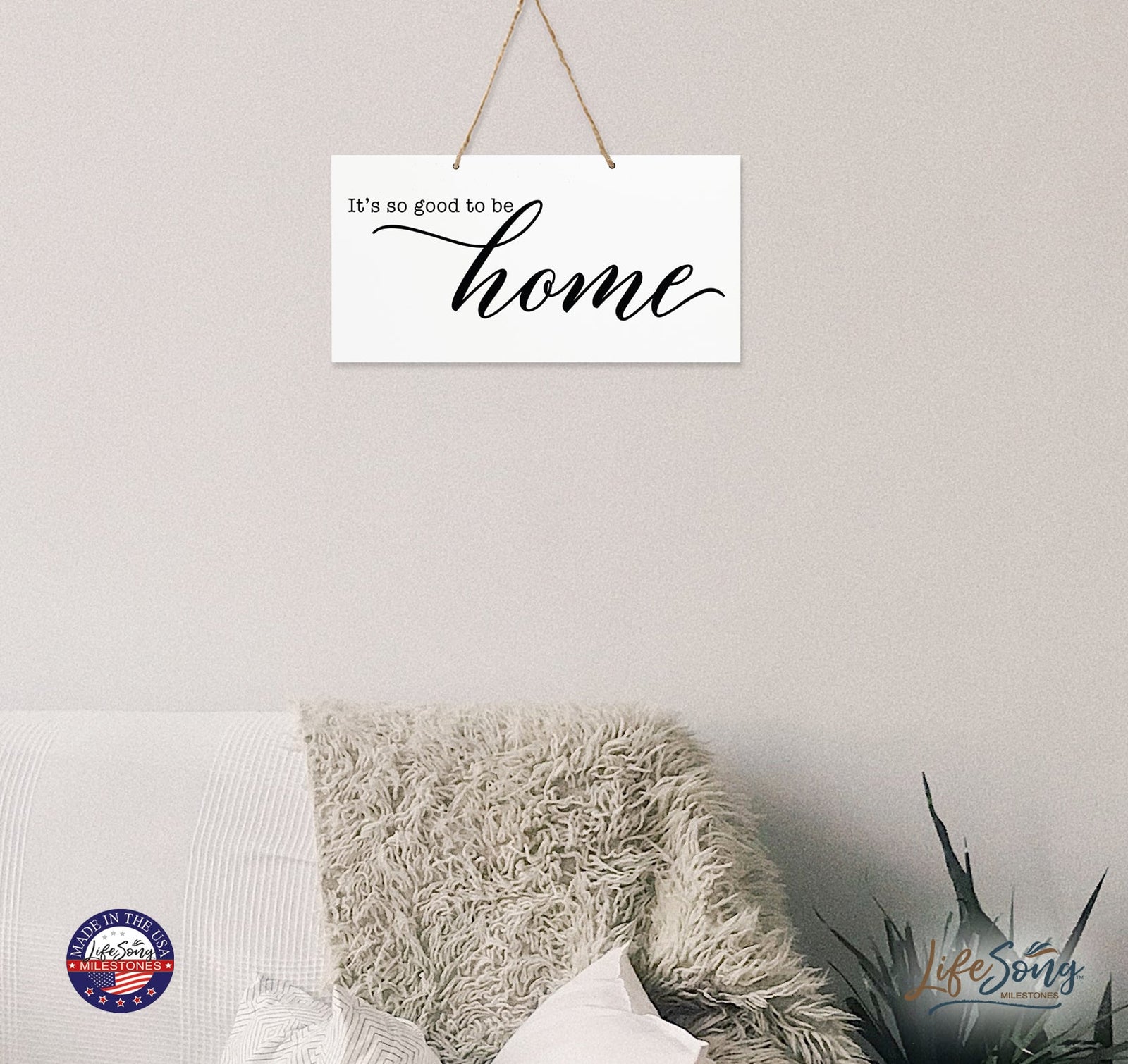 Housewarming Family Name Sign For New Home - Home - LifeSong Milestones