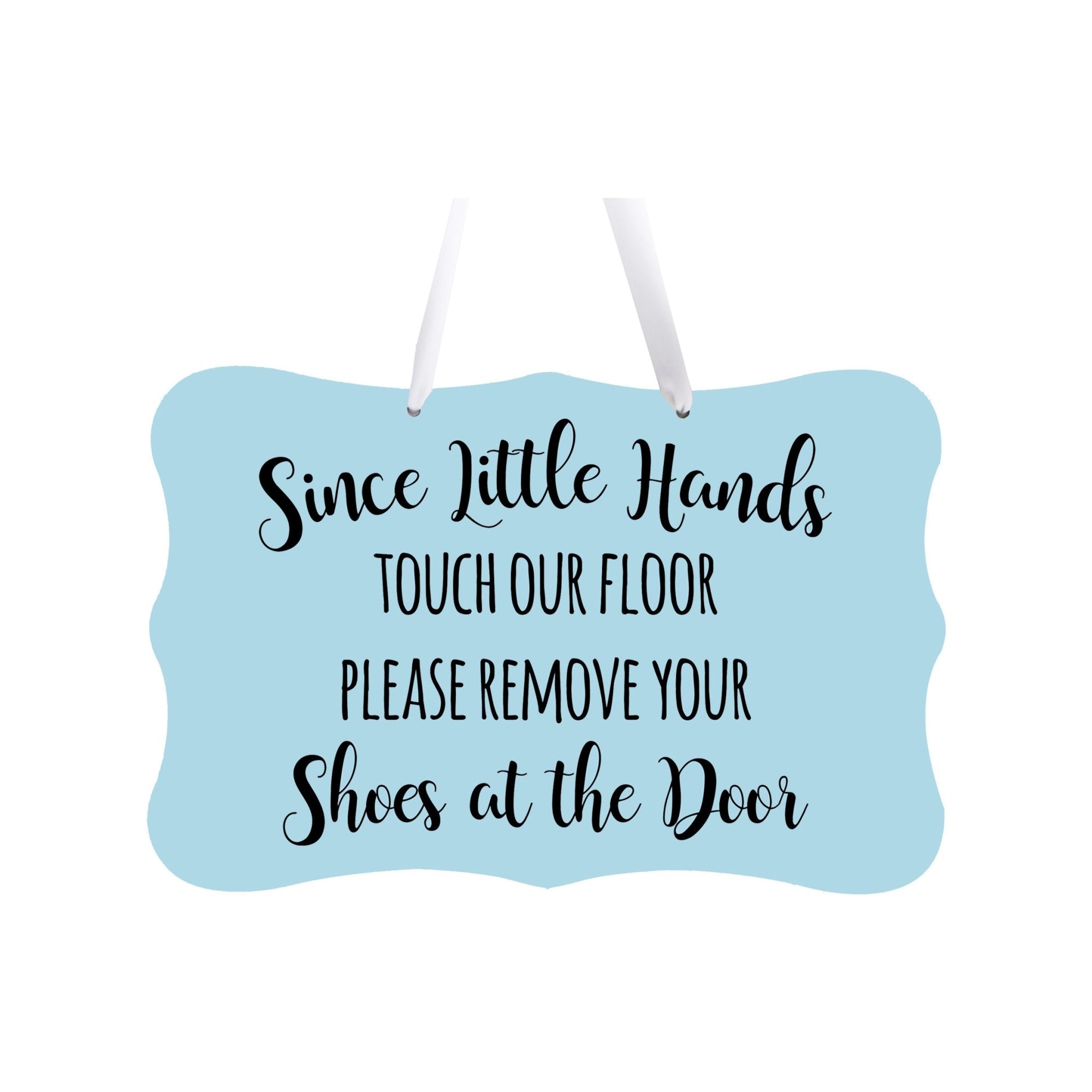 Housewarming Hanging Sign - Remove Your Shoes - LifeSong Milestones