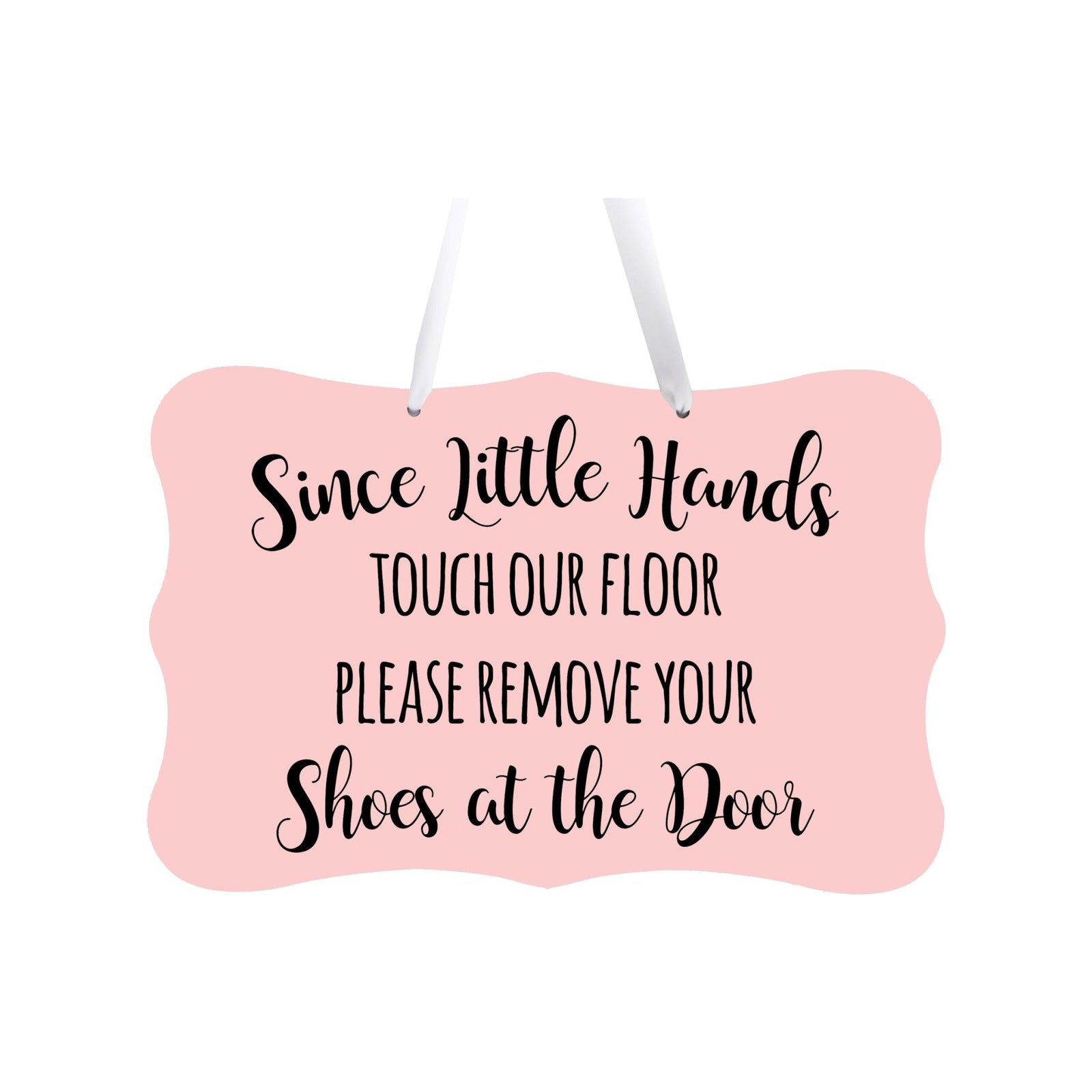 Housewarming Hanging Sign - Remove Your Shoes - LifeSong Milestones
