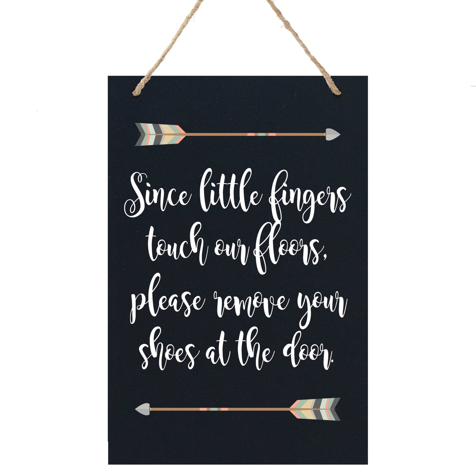 Housewarming Wall Hanging Sign Gift - Little Fingers - LifeSong Milestones