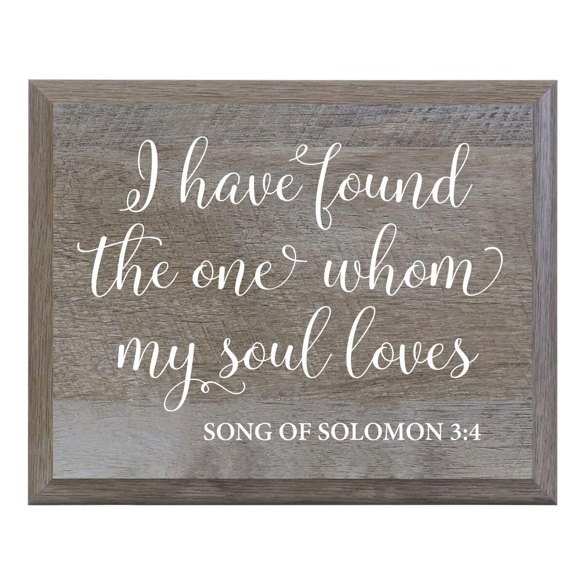 I Have Found The One Decorative Wedding Party sign (6x8) - LifeSong Milestones
