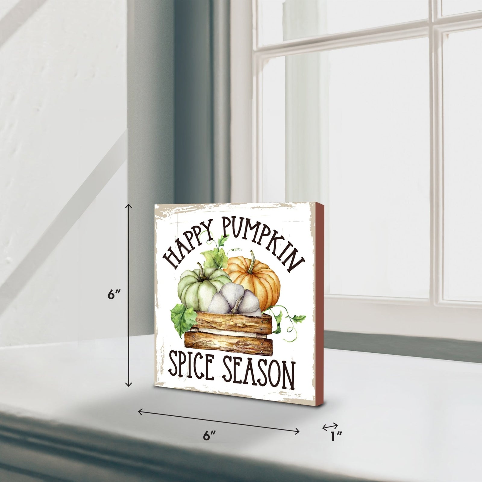 Inspirational Fall Themed Unique Shelf Décor and Tabletop Signs - LifeSong Milestones