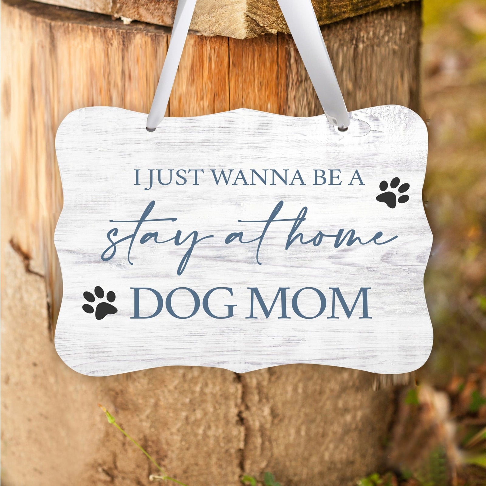 Inspirational Hanging Ribbon Wall Sign for Pet - LifeSong Milestones