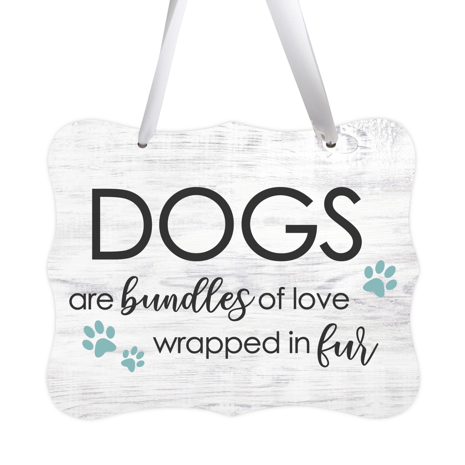 Inspirational Hanging Ribbon Wall Sign for Pet - LifeSong Milestones