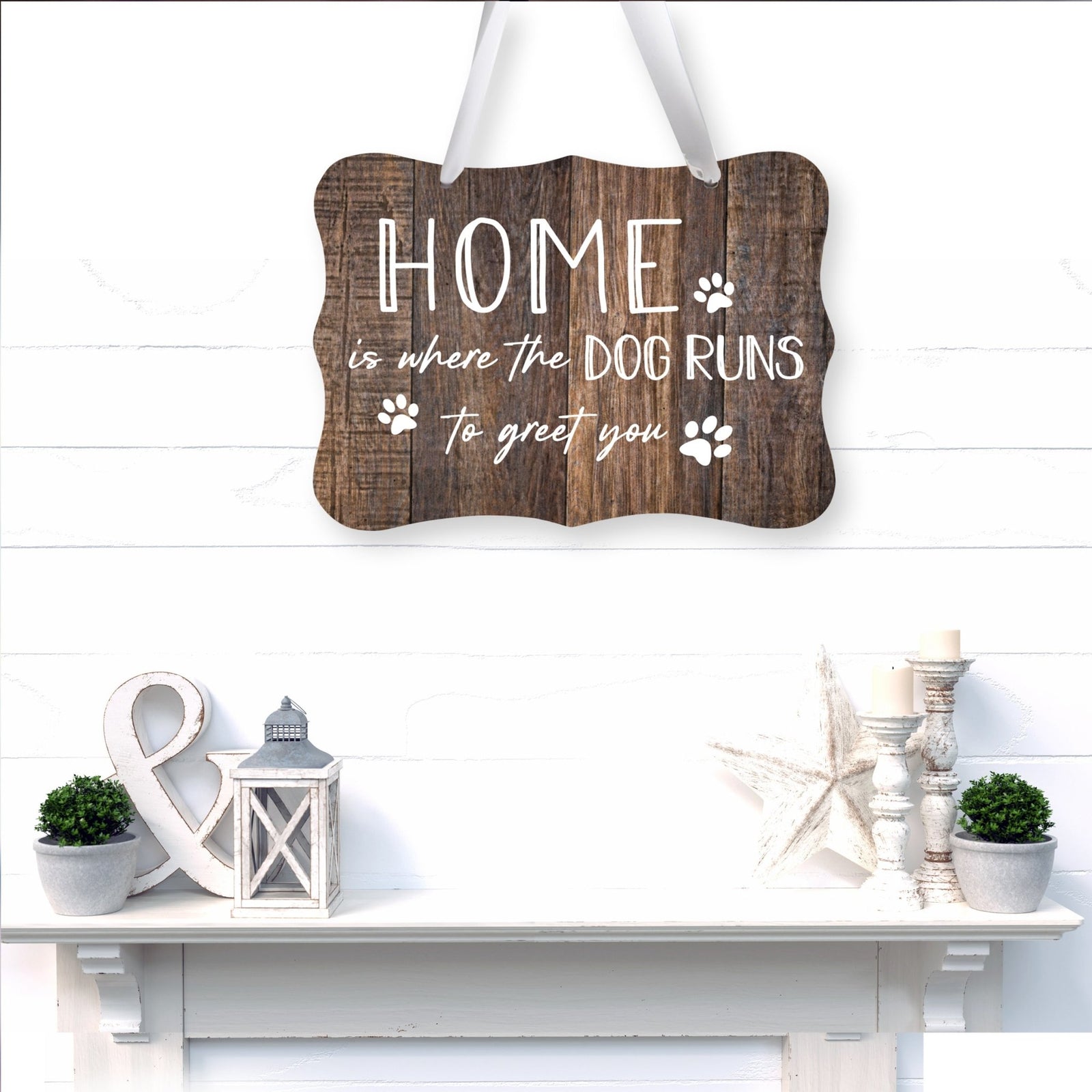 Inspirational Hanging Ribbon Wall Sign for Pet - LifeSong Milestones