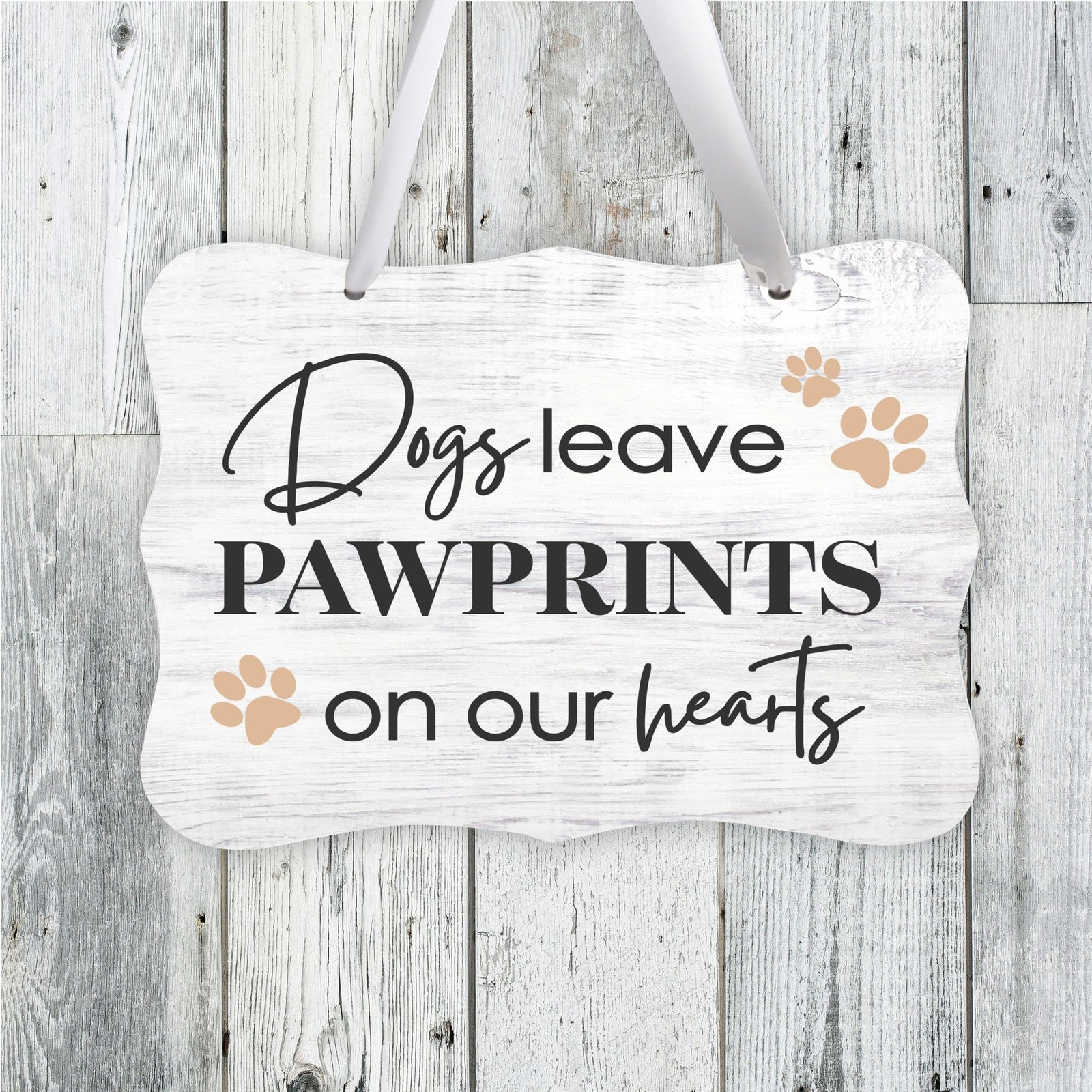 Inspirational Hanging Ribbon Wall Sign for Pet - LifeSong Milestones