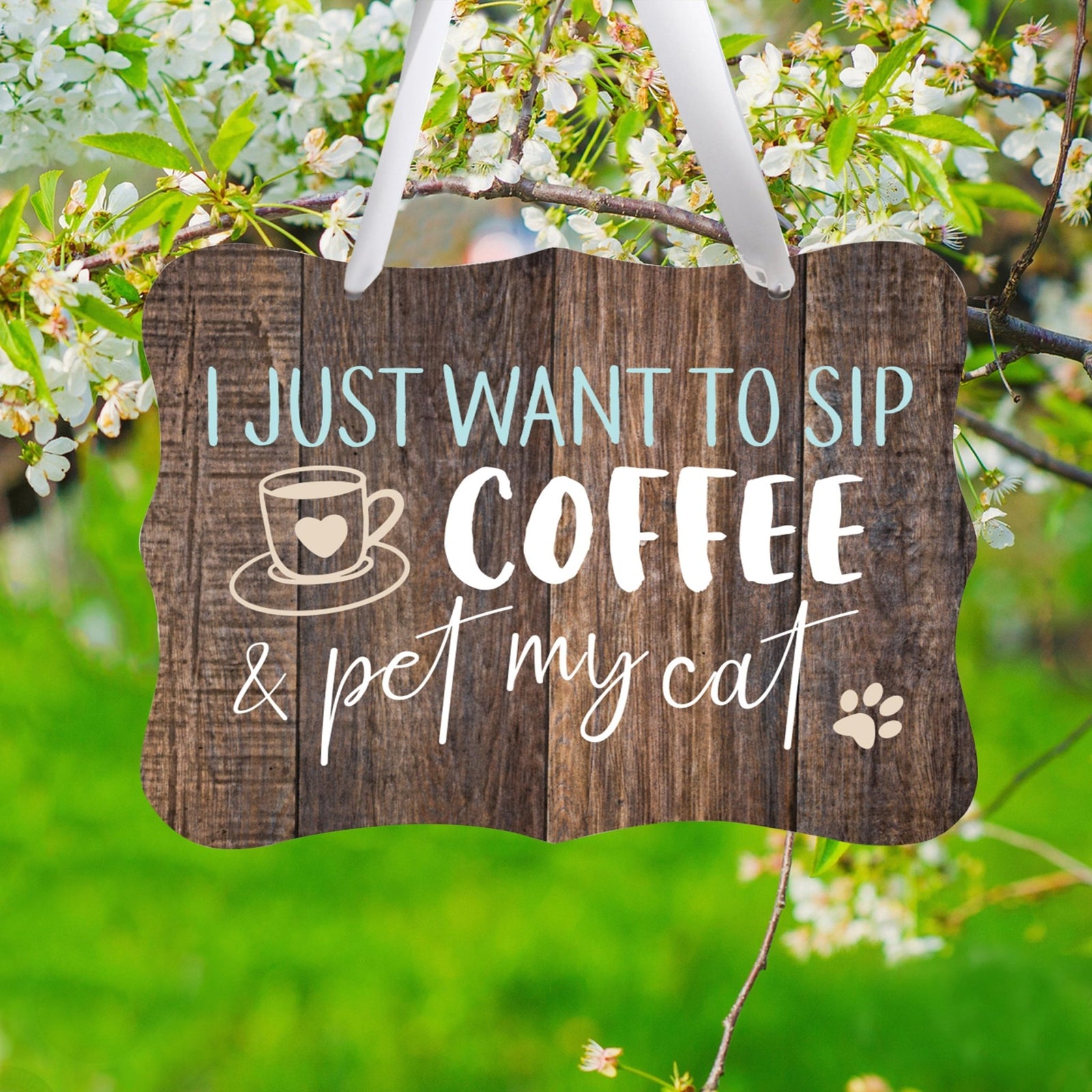 Inspirational Hanging Ribbon Wall Sign for Pet - LifeSong Milestones