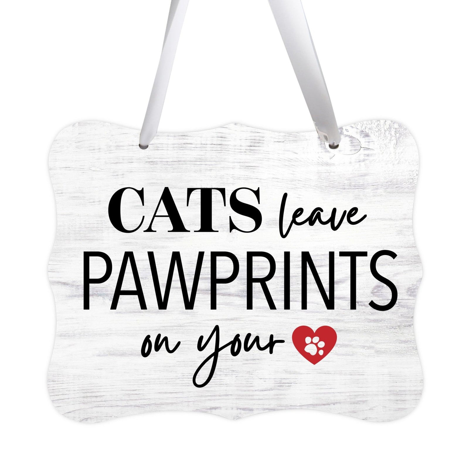 Inspirational Hanging Ribbon Wall Sign for Pet - LifeSong Milestones