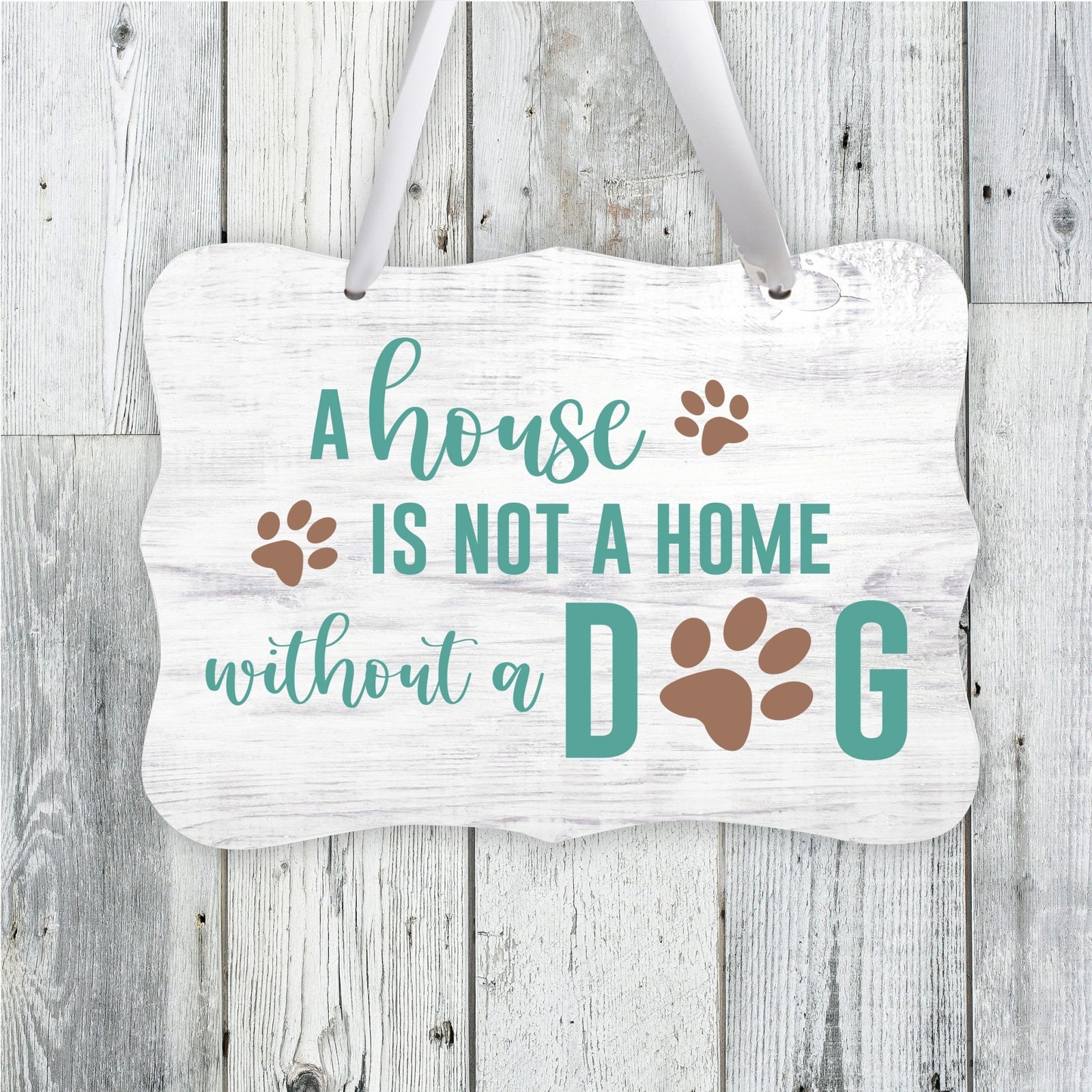 Inspirational Hanging Ribbon Wall Sign for Pet - LifeSong Milestones