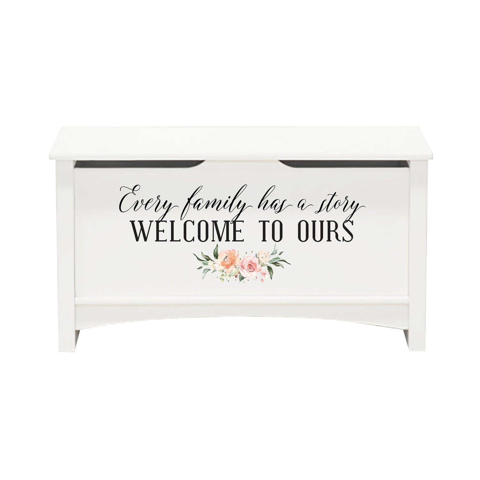 Inspirational Room Organizer Toy Blanket Storage Chest Box - (FAMILY) (NP) - LifeSong Milestones