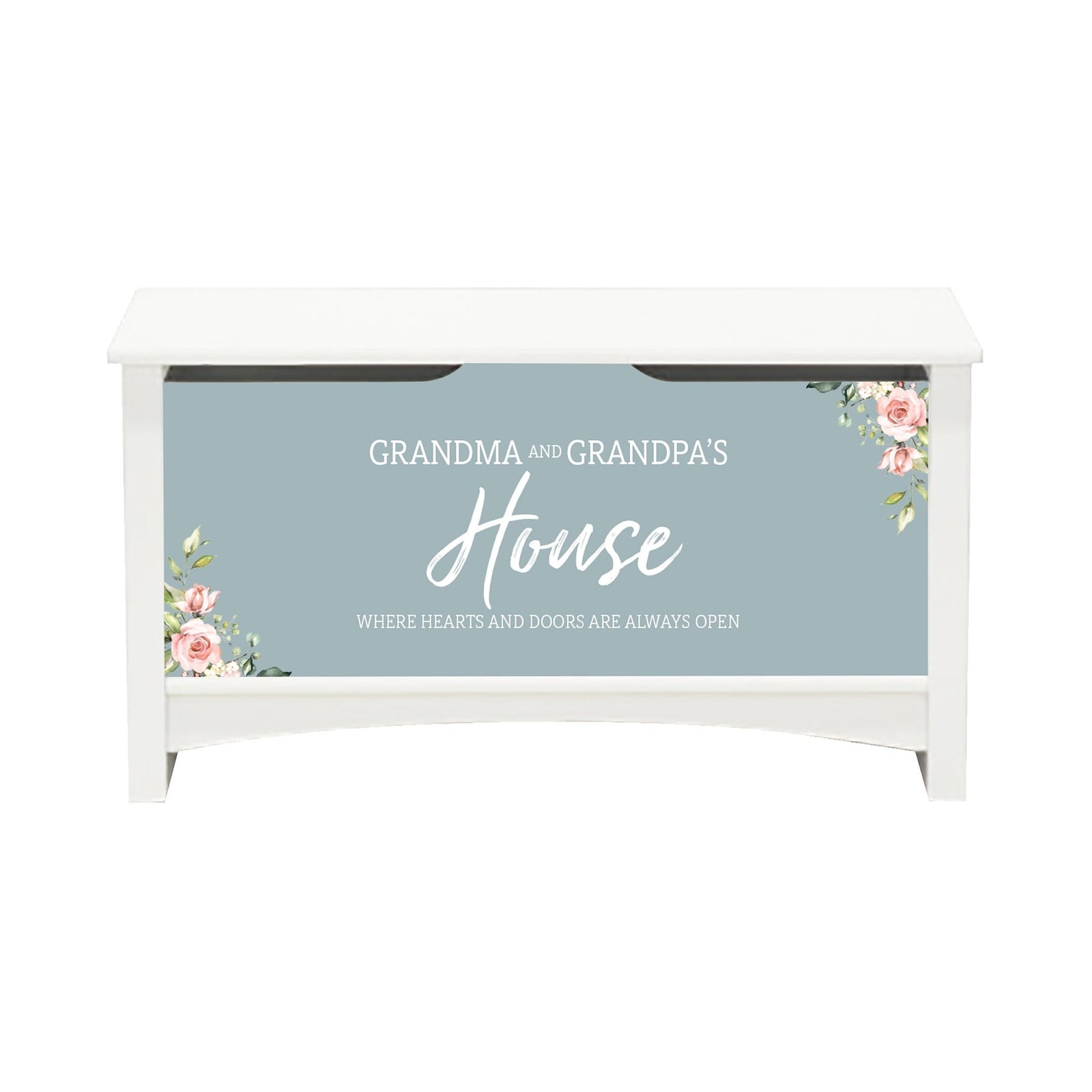 Inspirational Room Organizer Toy Blanket Storage Chest Box - (GRANDPARENTS / FAMILY) (NP) - LifeSong Milestones