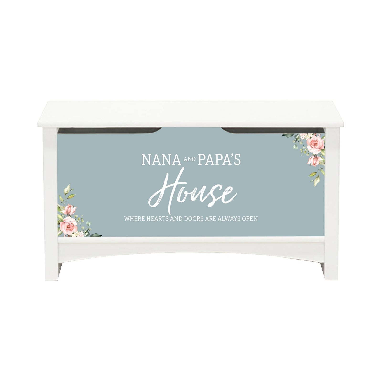 Inspirational Room Organizer Toy Blanket Storage Chest Box - (GRANDPARENTS / FAMILY) (NP) - LifeSong Milestones