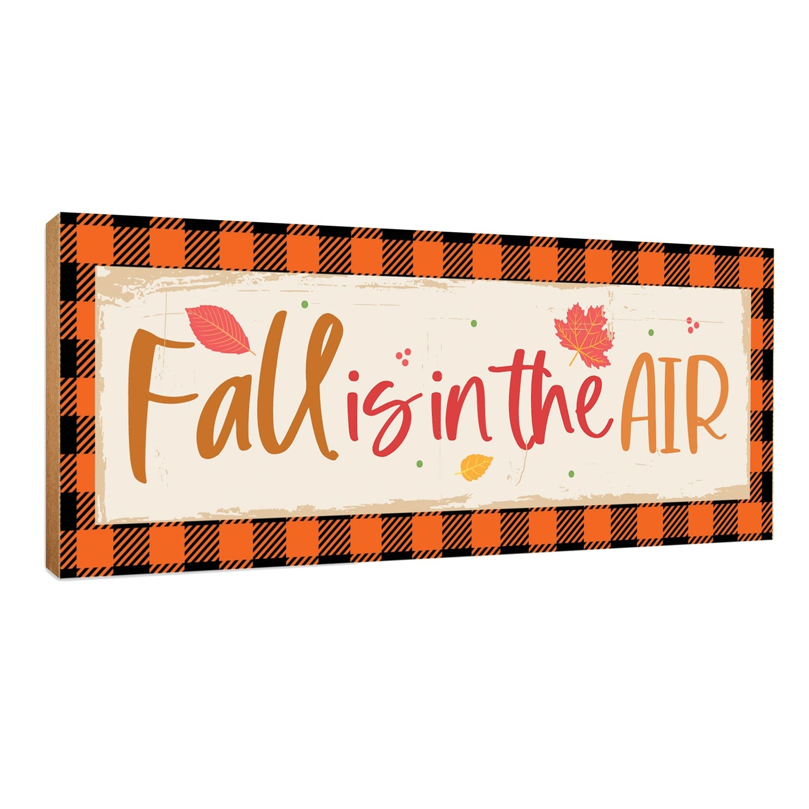 Inspirational Shelf Décor and Tabletop Signs for Fall Season - LifeSong Milestones