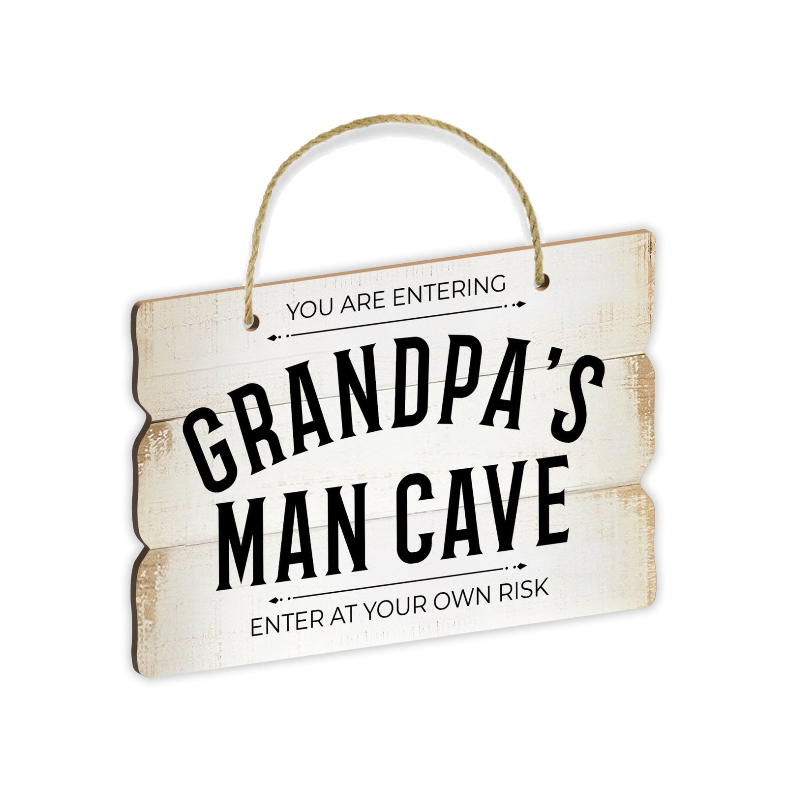 Inspirational Wall Hanging Rope Signs Gift for Grandparents - LifeSong Milestones