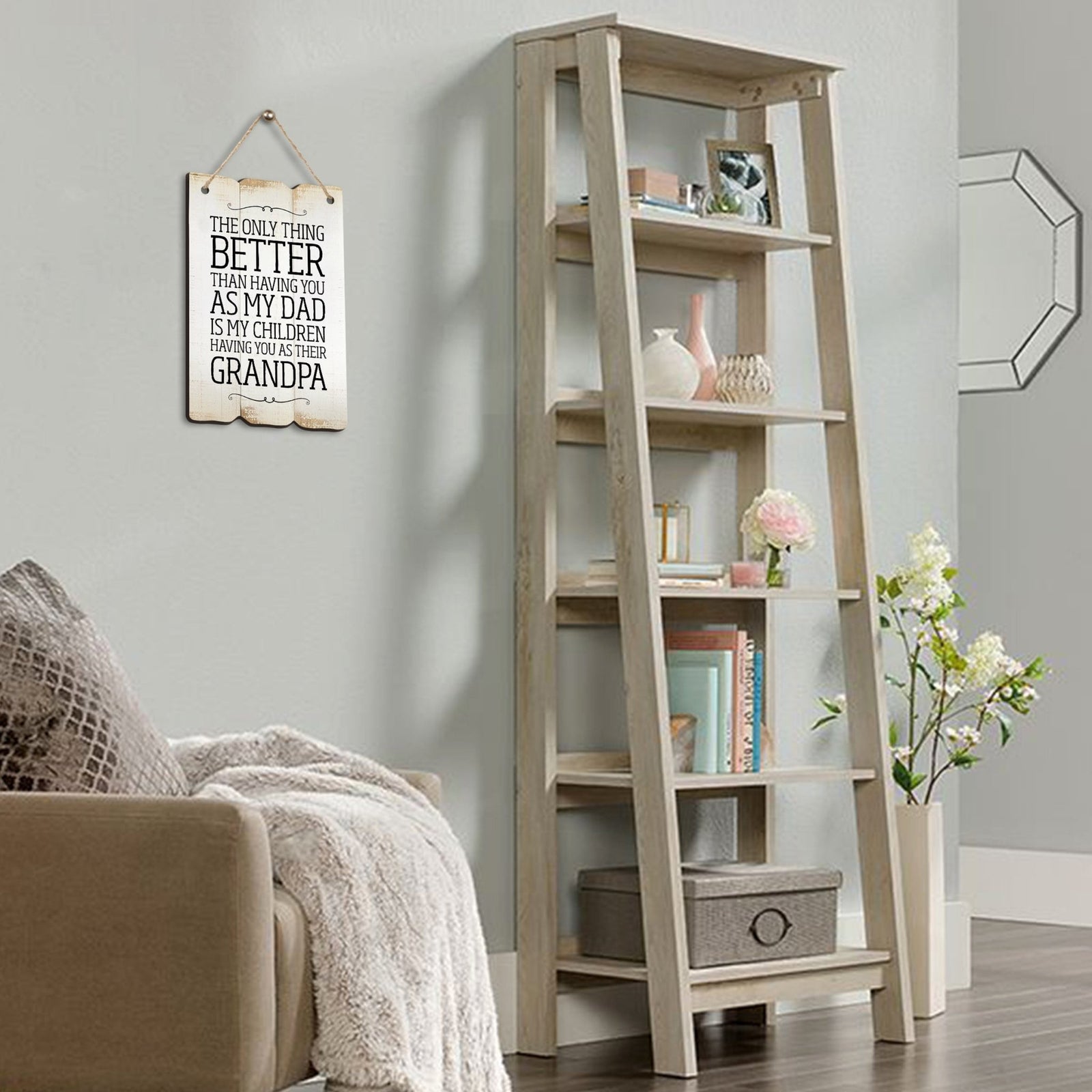 Inspirational Wall Hanging Rope Signs Gift for Grandparents - LifeSong Milestones