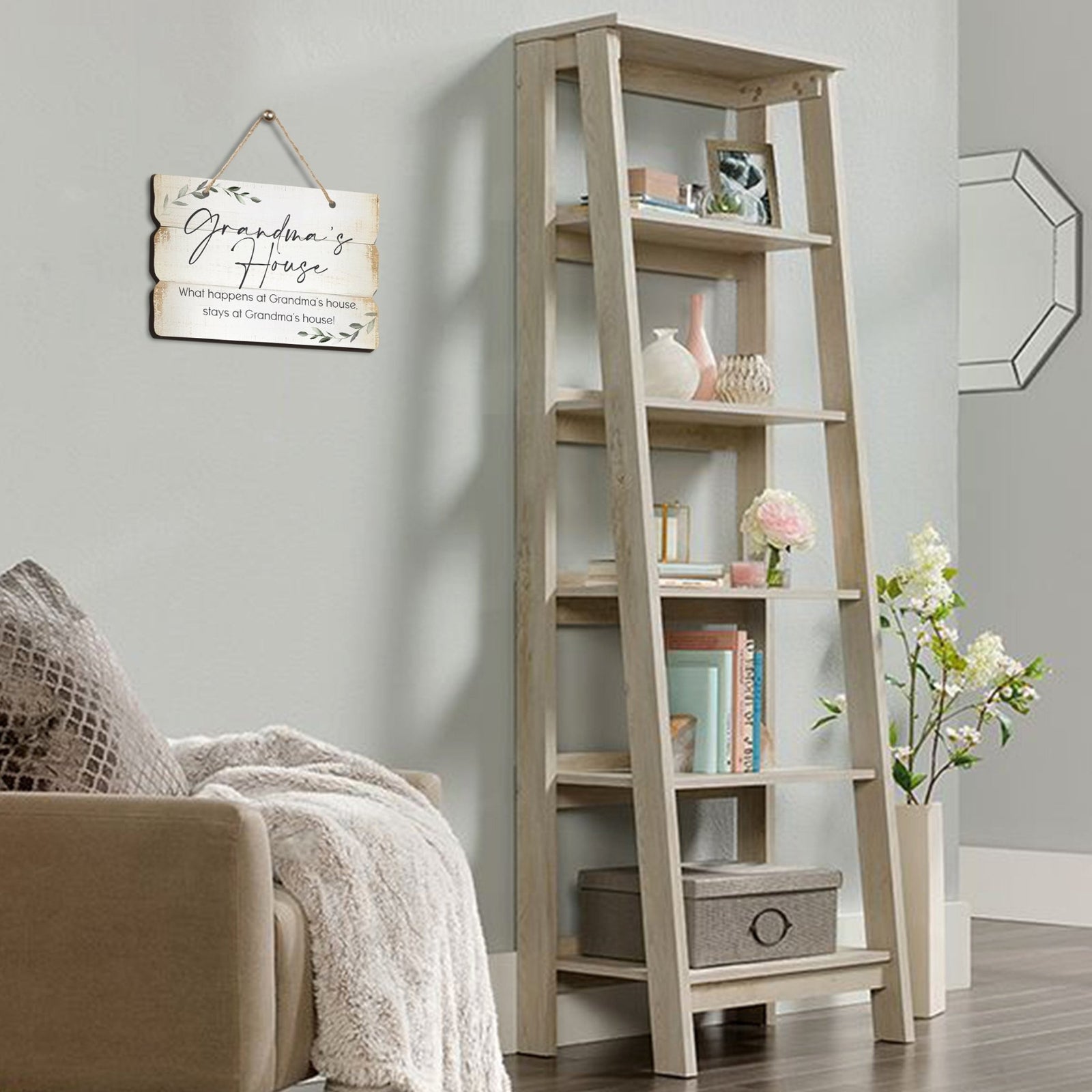 Inspirational Wall Hanging Rope Signs Gift for Grandparents - LifeSong Milestones