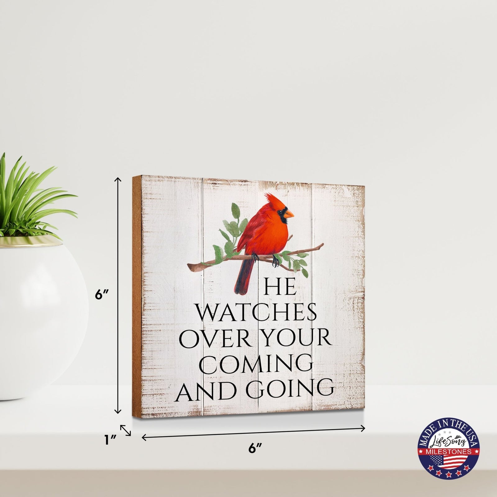 Inspirational Wooden Unique Shelf Décor and Tabletop Signs - LifeSong Milestones