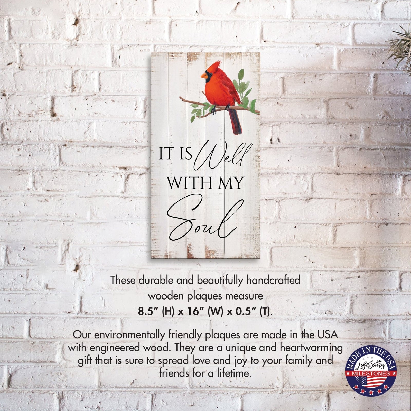 Inspirational wall decor for your living space - Home decor gift idea