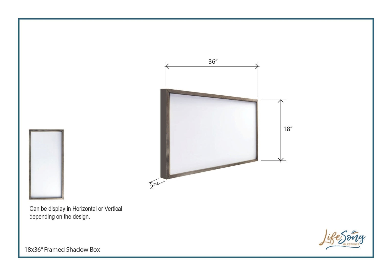 Inspiring Modern Black Framed Shadow Box - The Man In The Arena - LifeSong Milestones