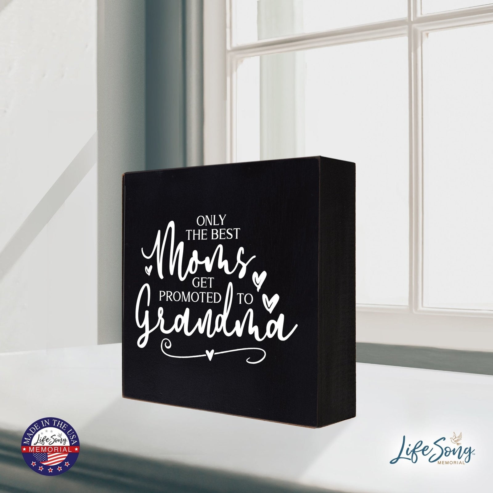 Inspiring Modern Framed Shadow Box 10x10 Only The Best - LifeSong Milestones