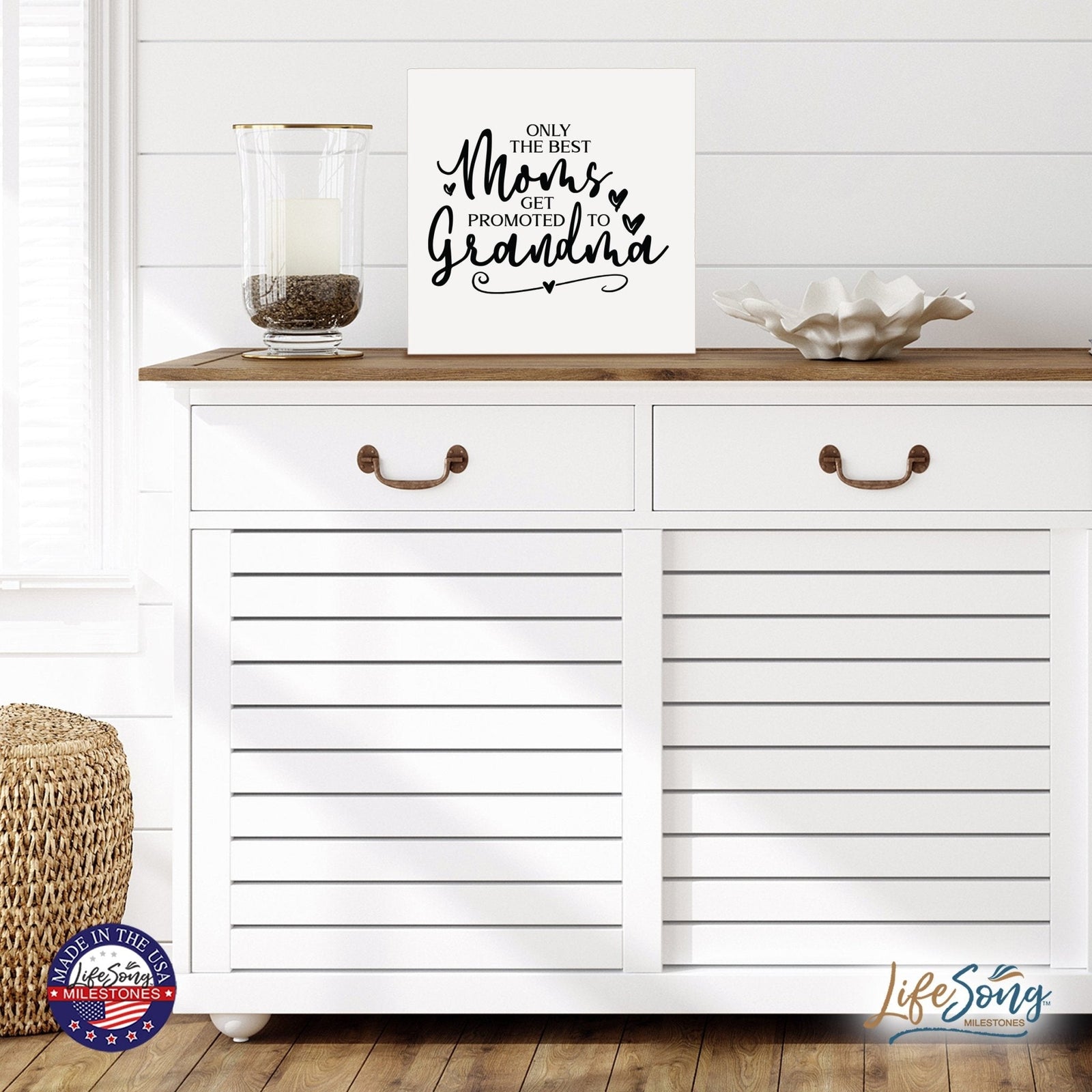Inspiring Modern Framed Shadow Box 10x10 Only The Best - LifeSong Milestones