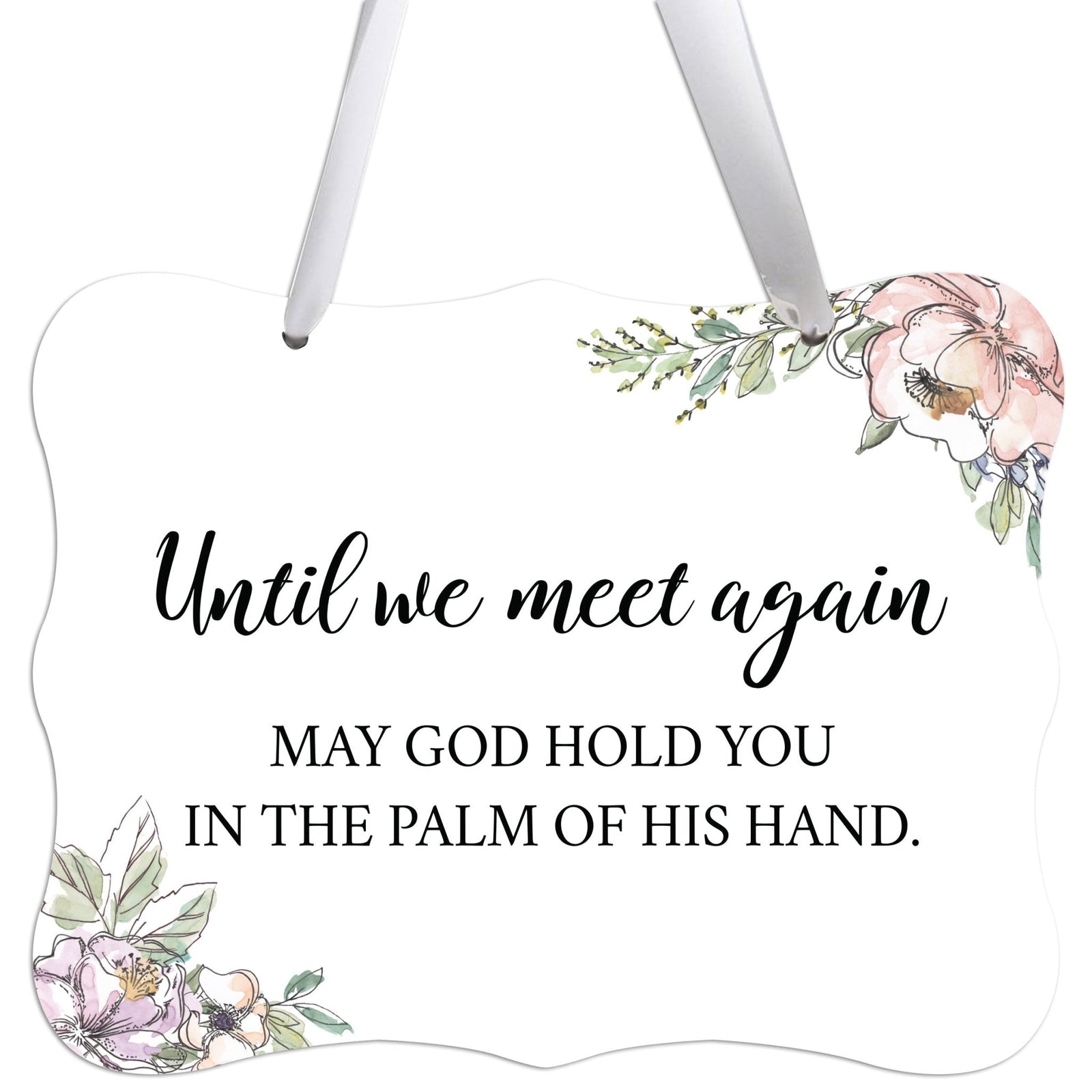 Memorial Hanging Ribbon Wall Decor for Loss of Loved One - LifeSong Milestones