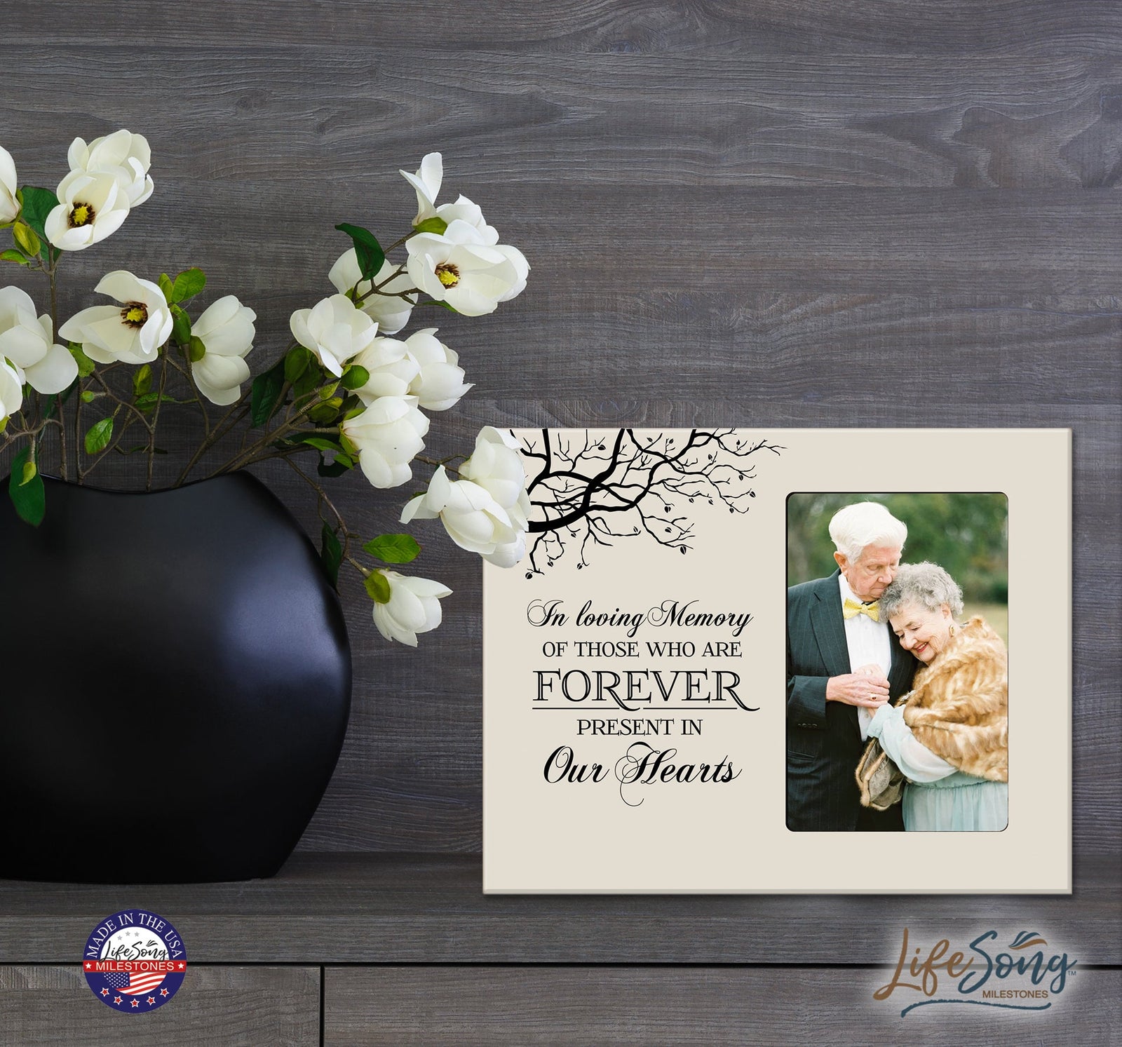 Memorial Photo Frame - In Loving Memory - LifeSong Milestones