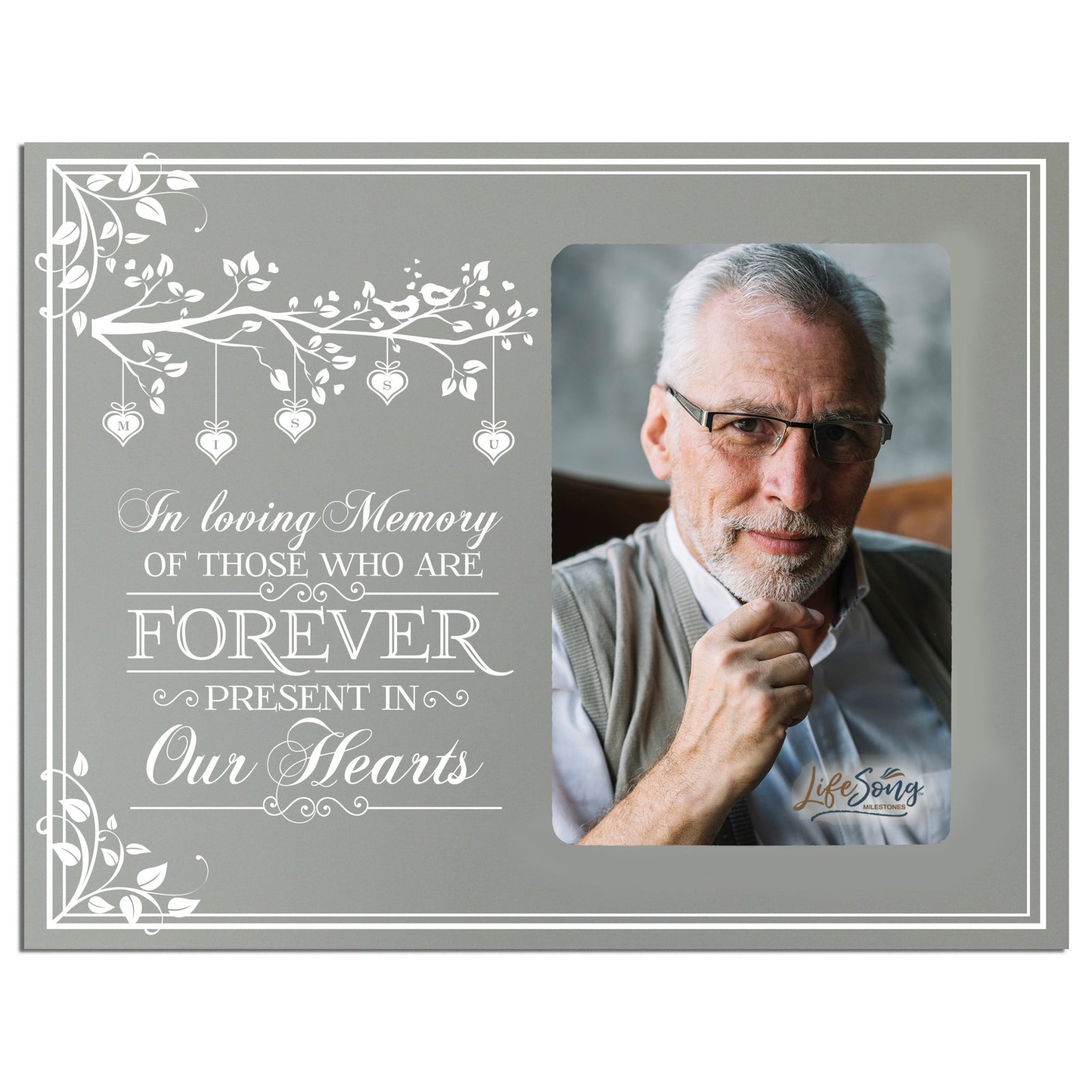 Memorial Photo Frame - In Loving Memory - LifeSong Milestones